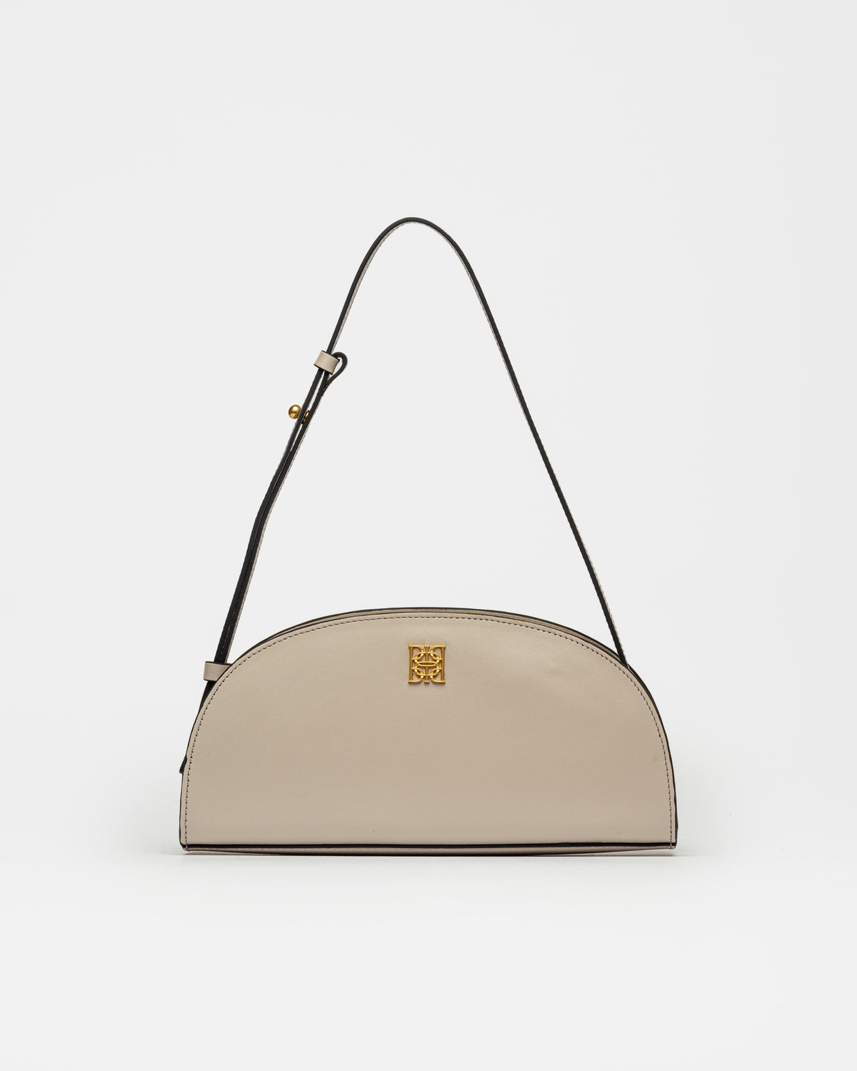 Cartera al hombro Lunette en cuero vaquita