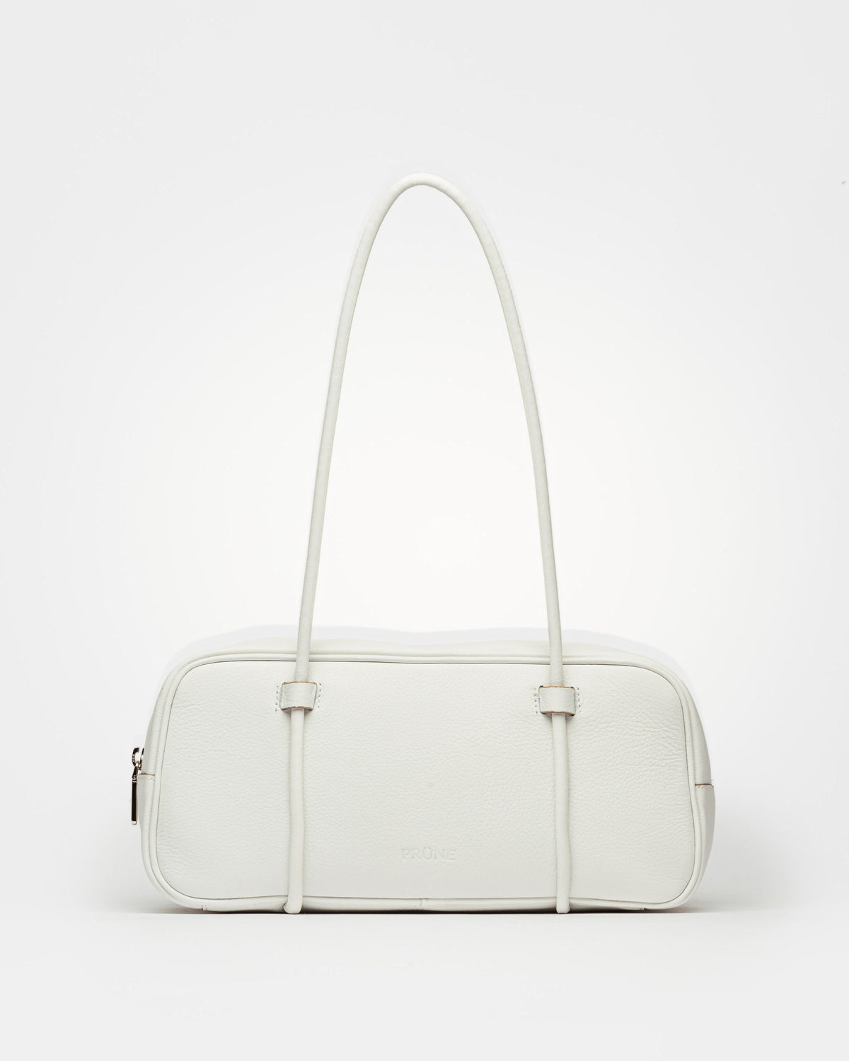 Cartera al hombro Horizon en cuero graneado