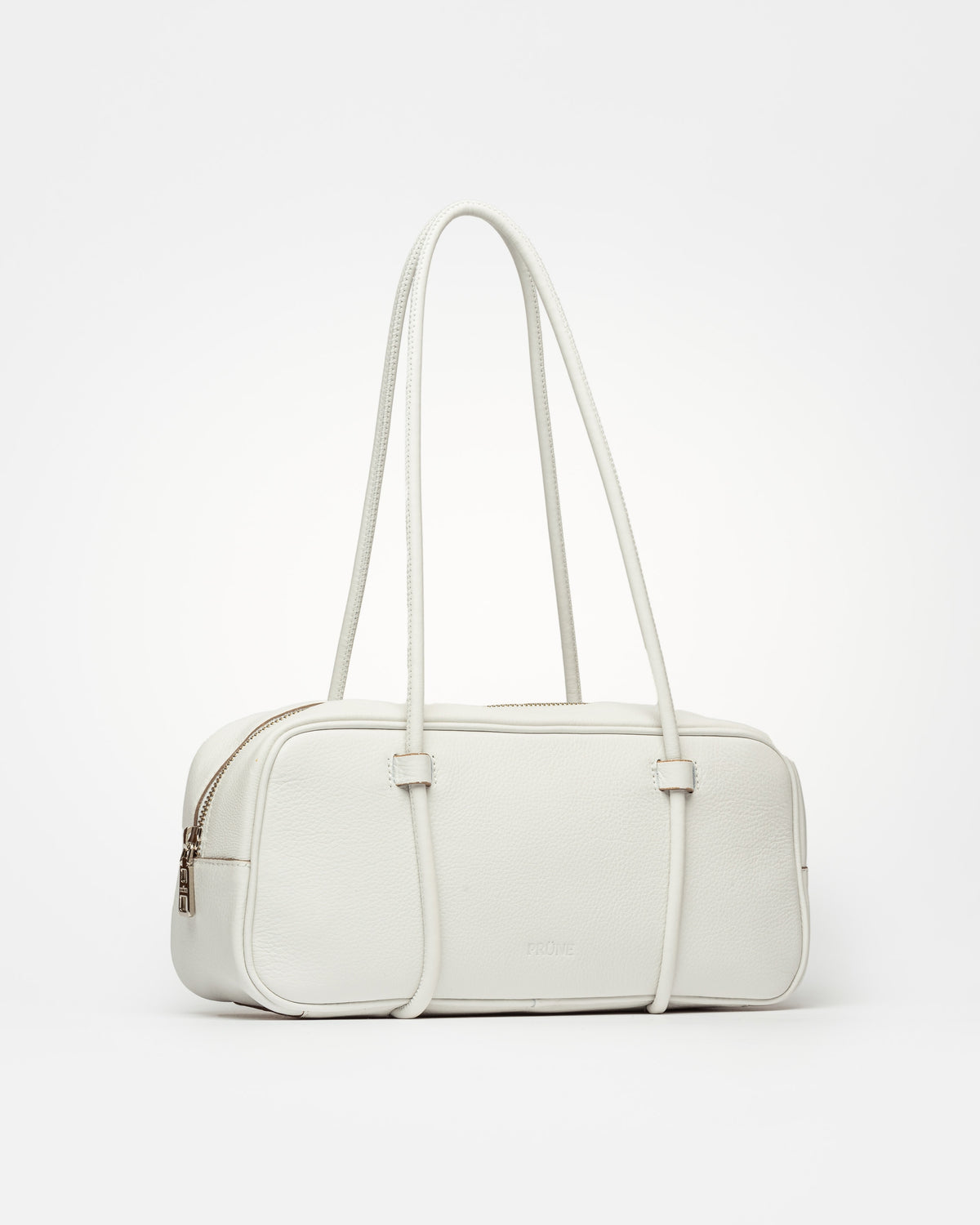 Cartera al hombro Horizon en cuero graneado