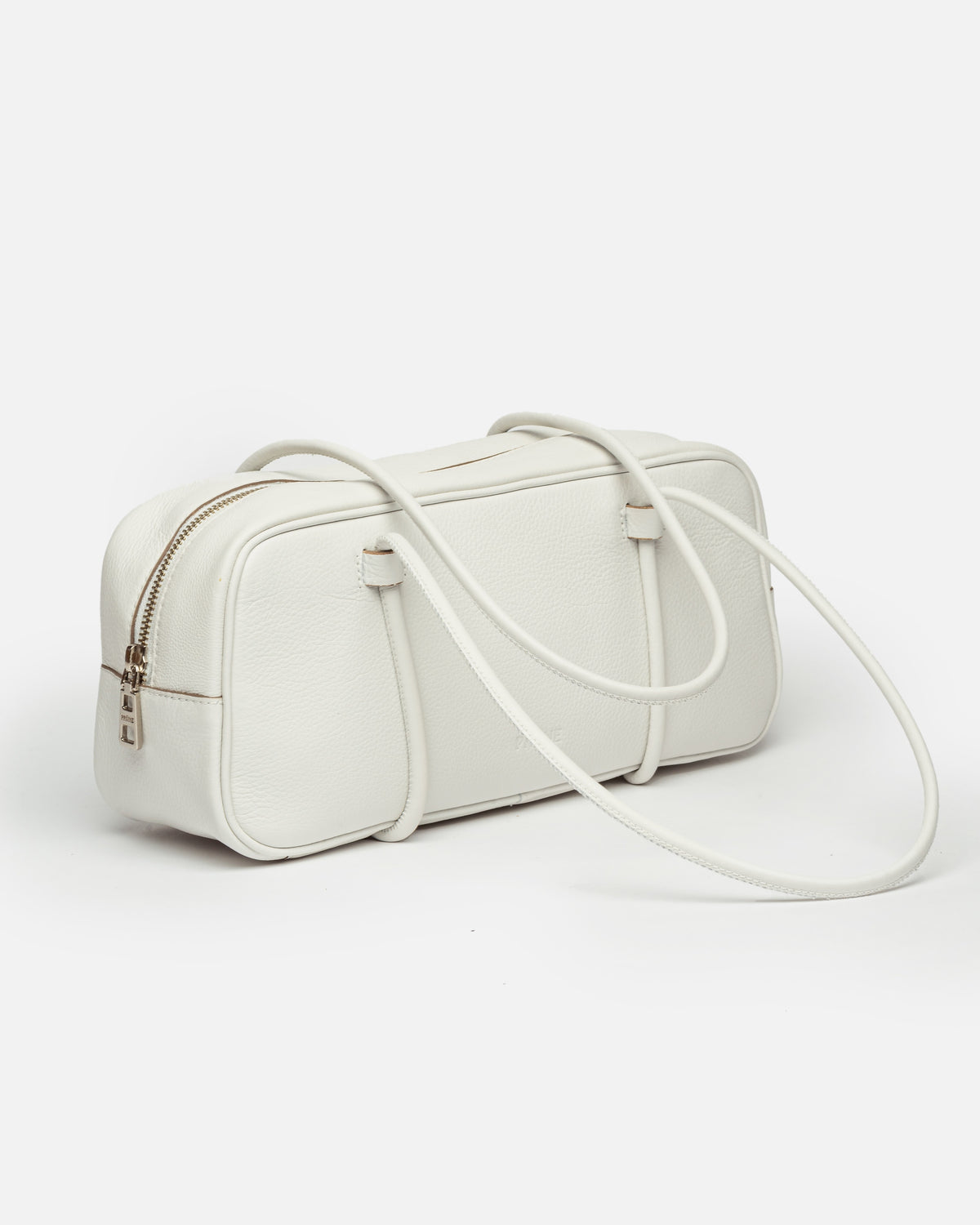 Cartera al hombro Horizon en cuero graneado