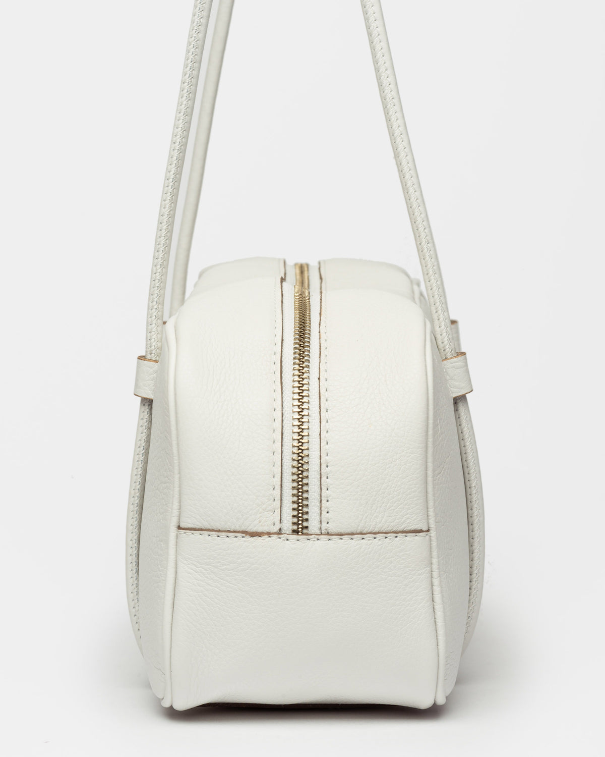 Cartera al hombro Horizon en cuero graneado