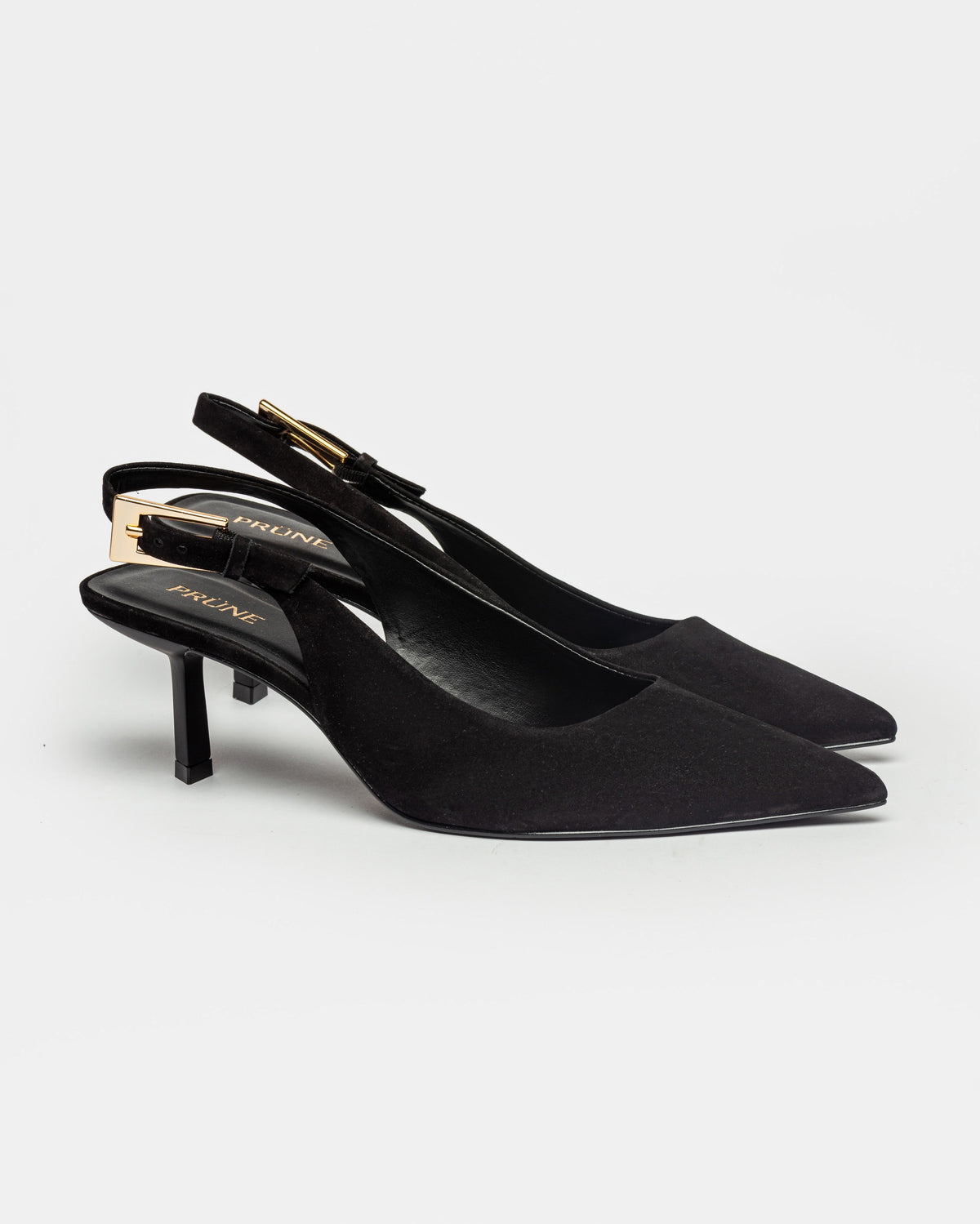Stiletto Naomi en cuero nobuk