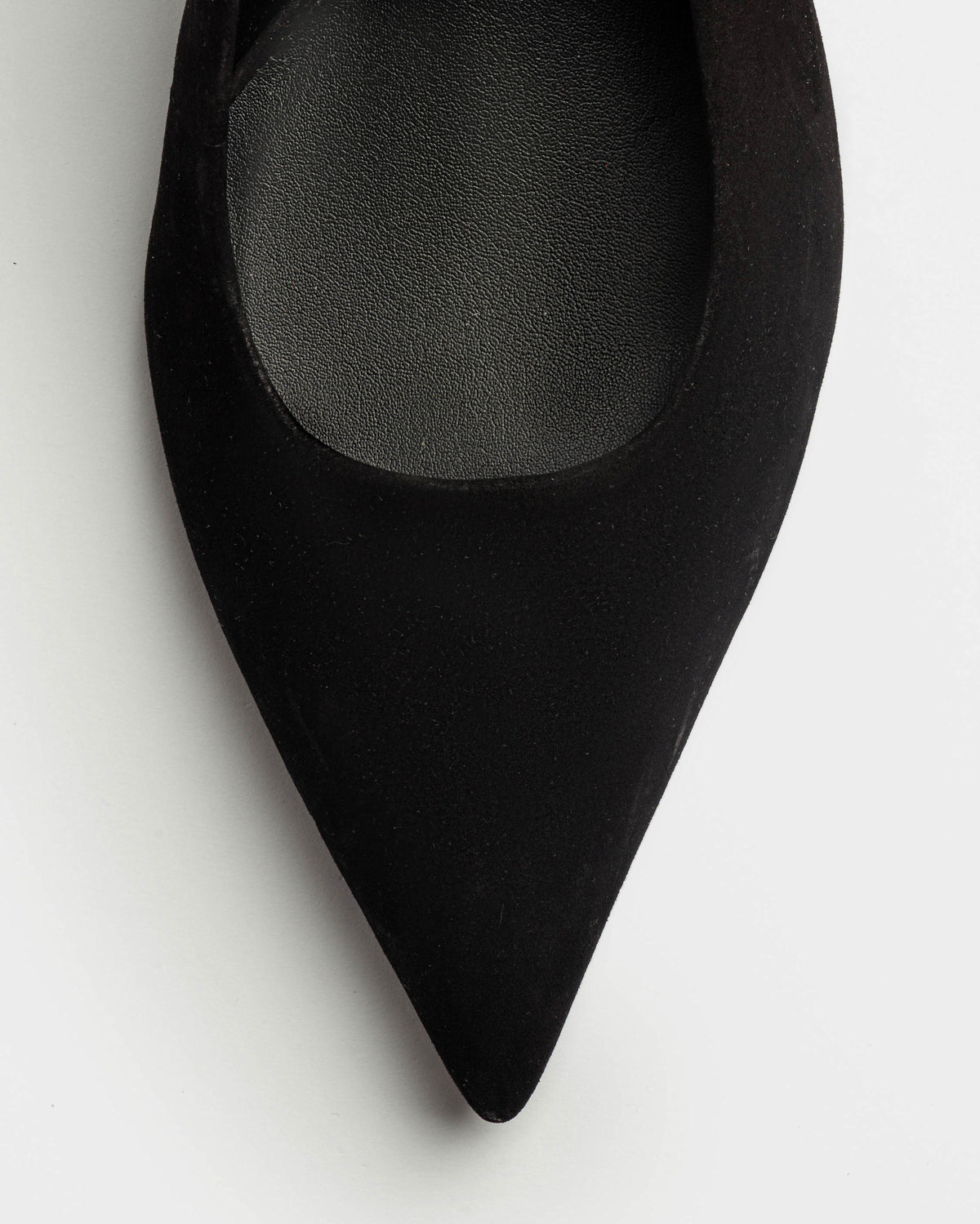 Stiletto Naomi en cuero nobuk