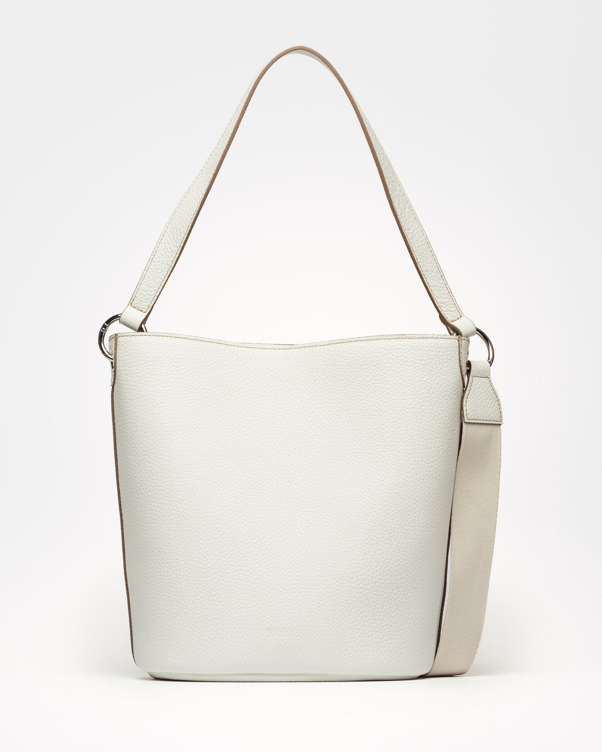 Cartera al hombro Anya en cuero graneado