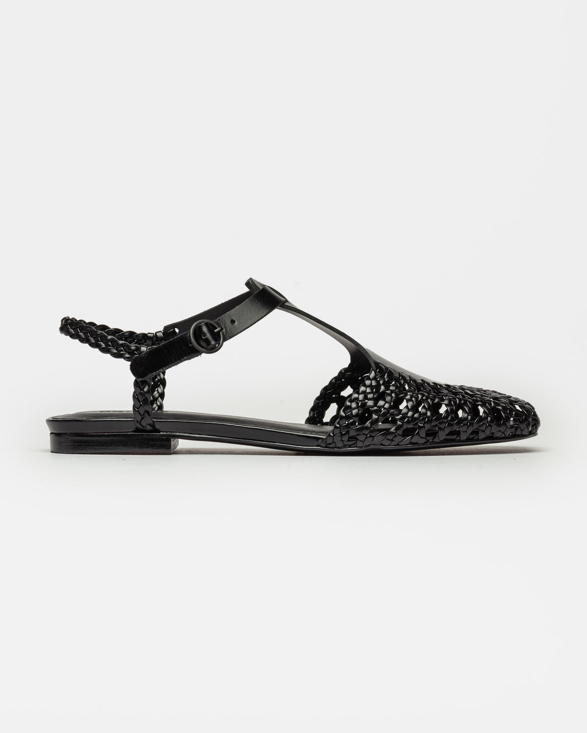 Mule Juliette en cuero liso