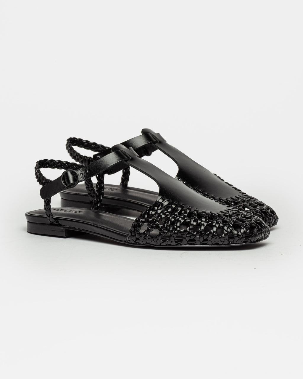 Mule Juliette en cuero liso