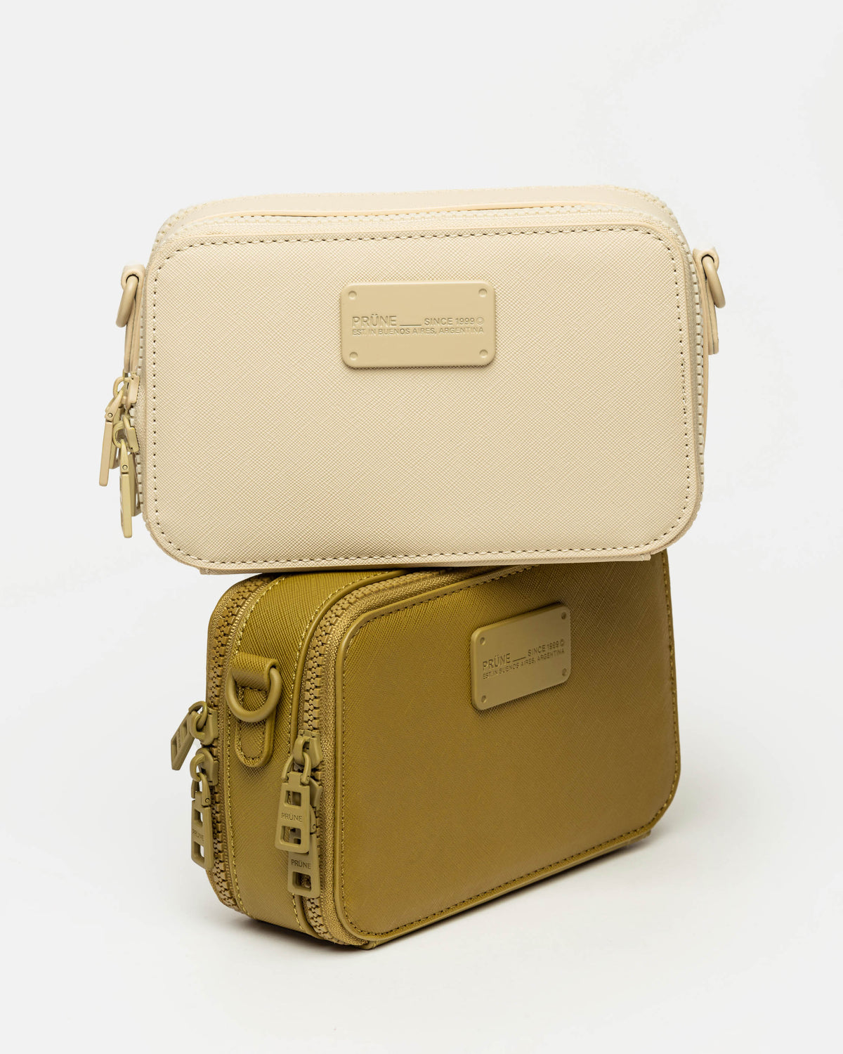 Mini bag New Penny en efecto cuero