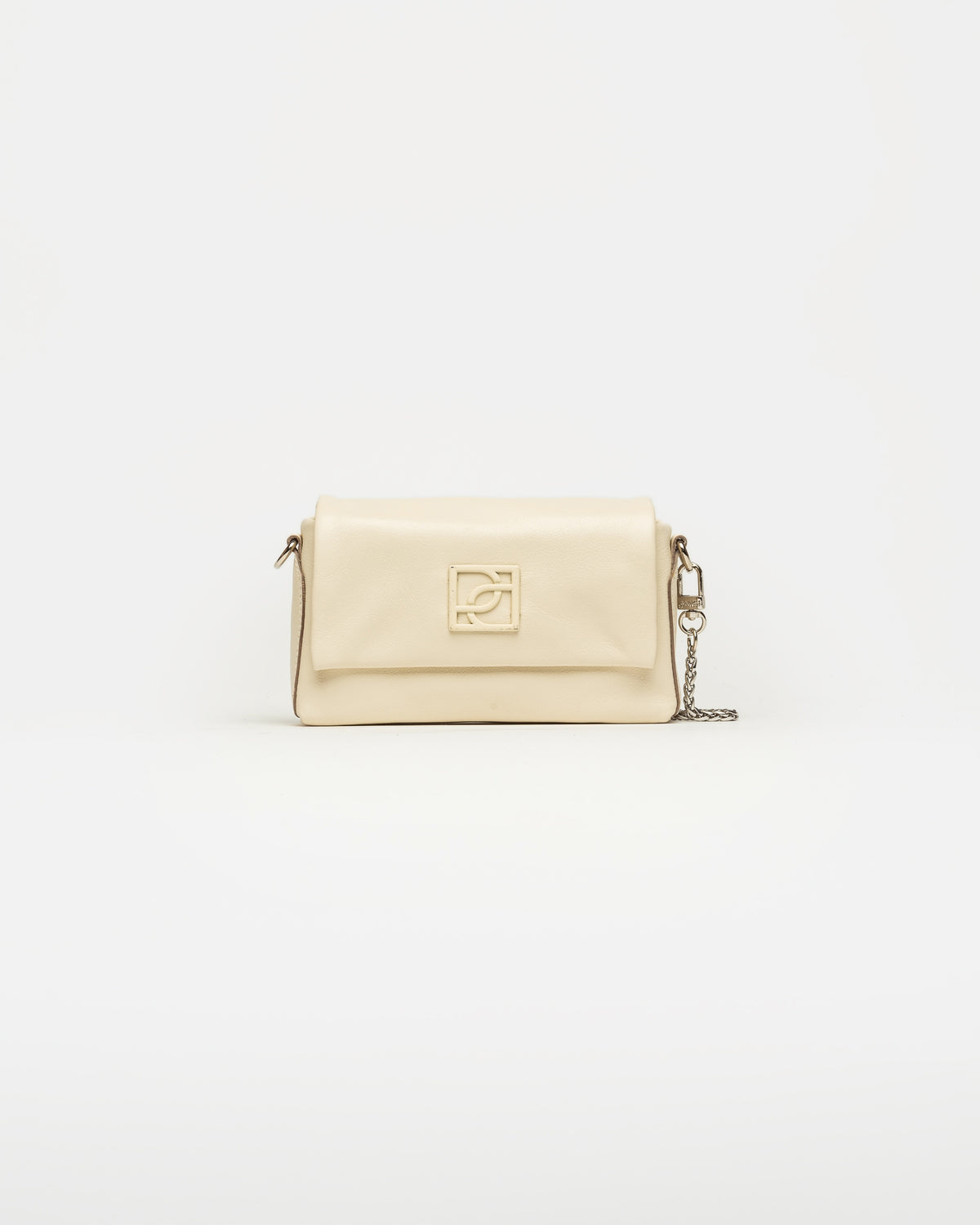 Mini bag Bloom en cuero graneado