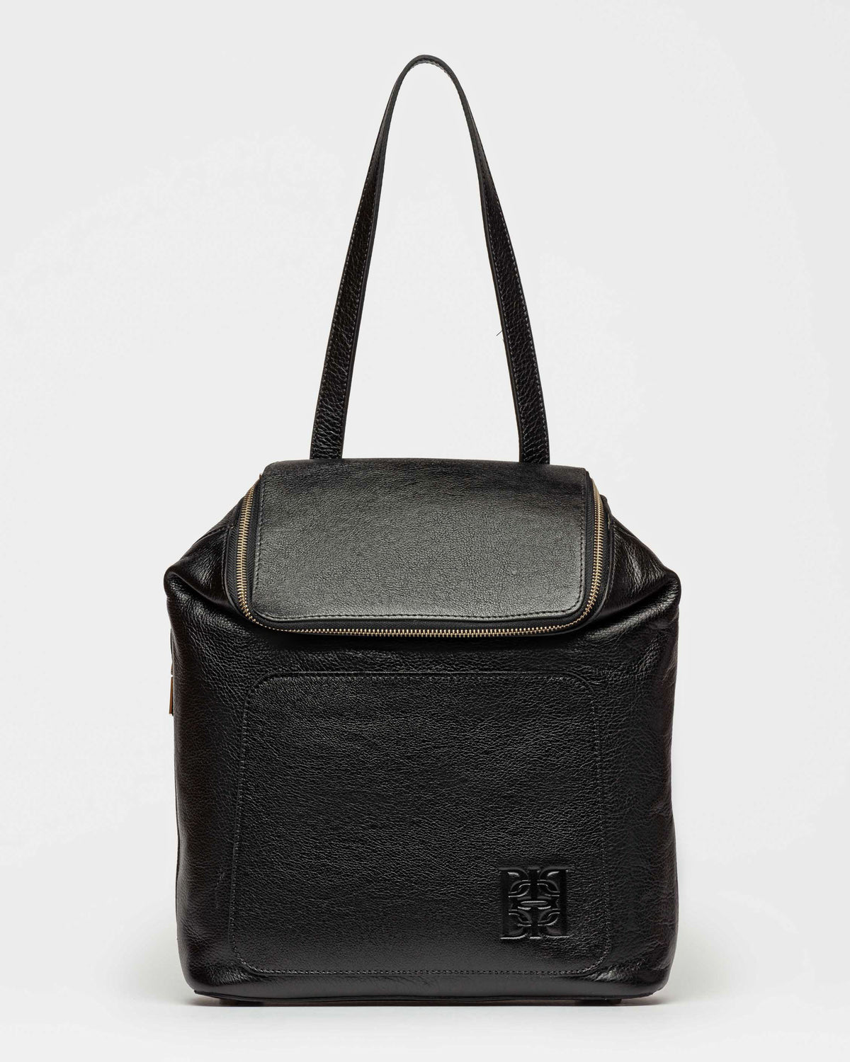 Mochila Mashenka en cuero liso