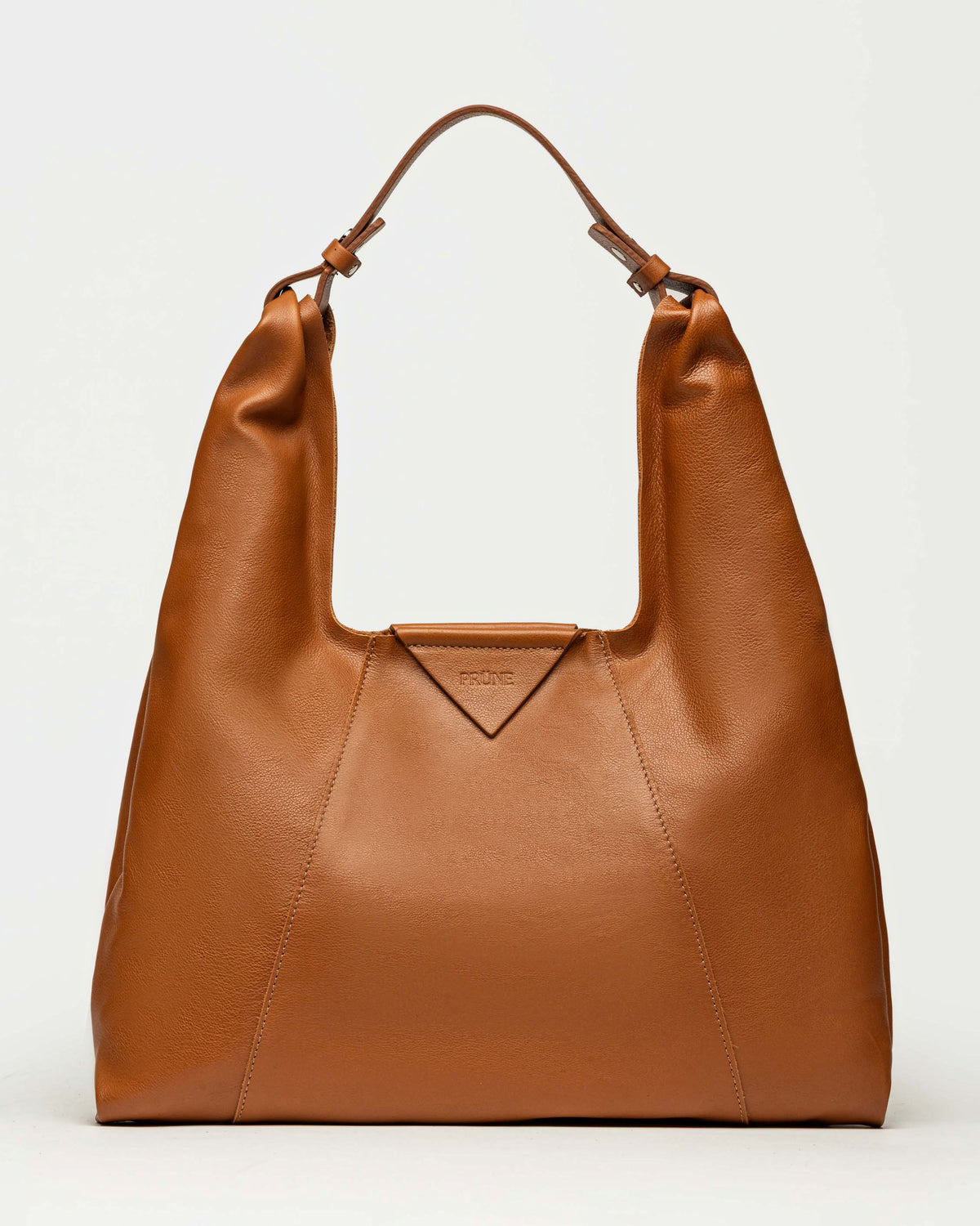 Cartera al hombro The Shopping en cuero graneado