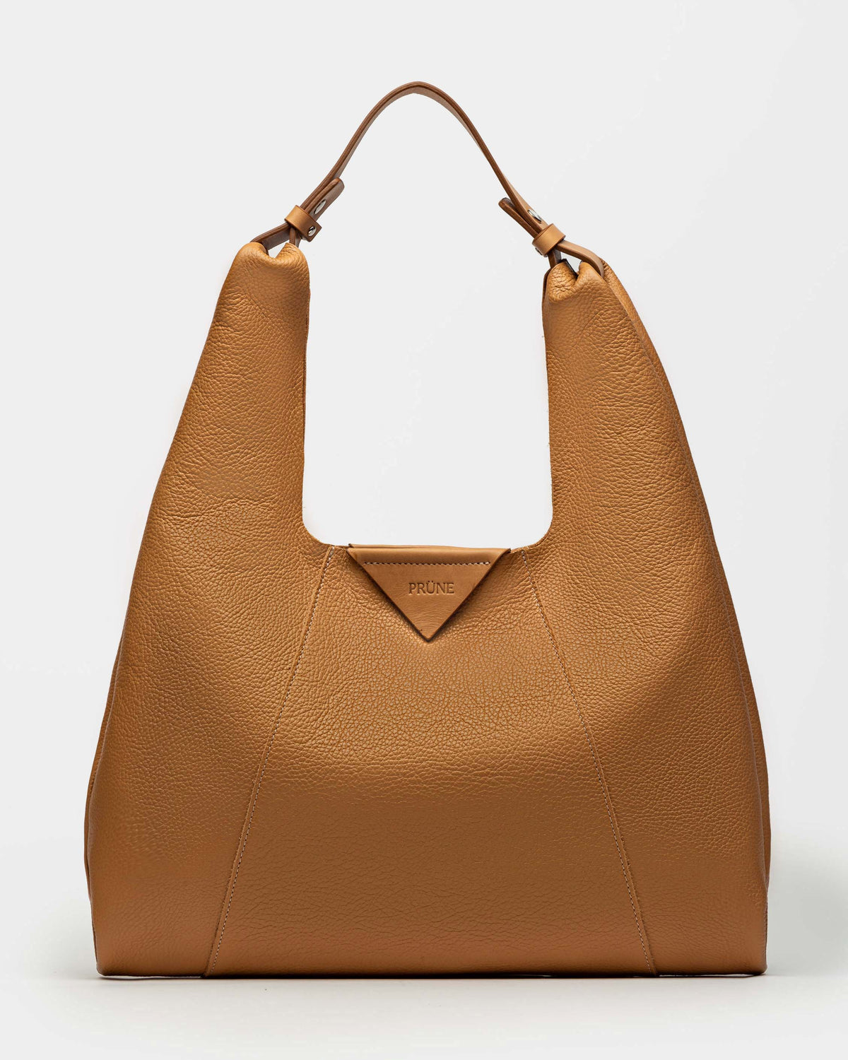 Cartera al hombro The Shopping en cuero graneado