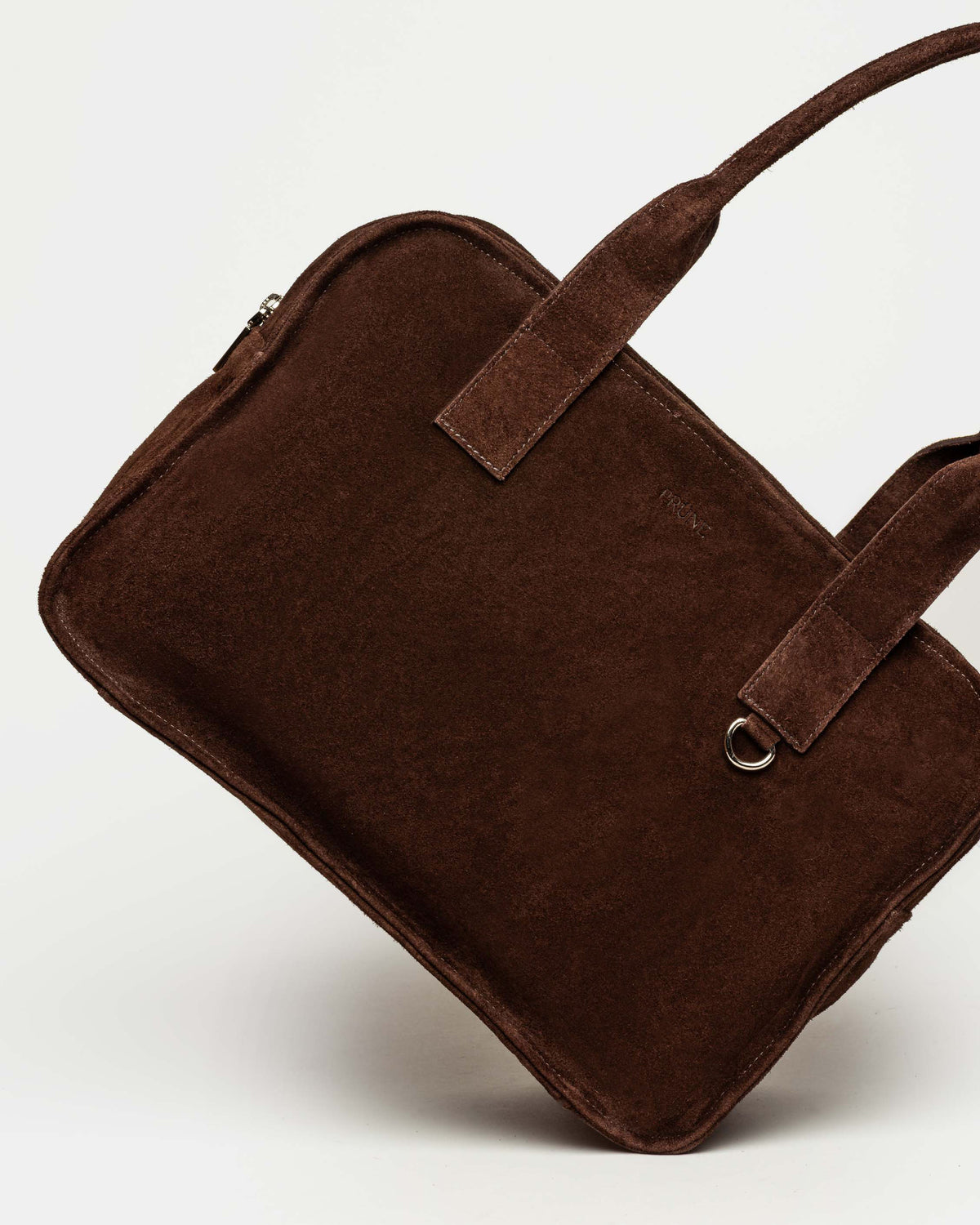 Bolso Capri en cuero gamuza