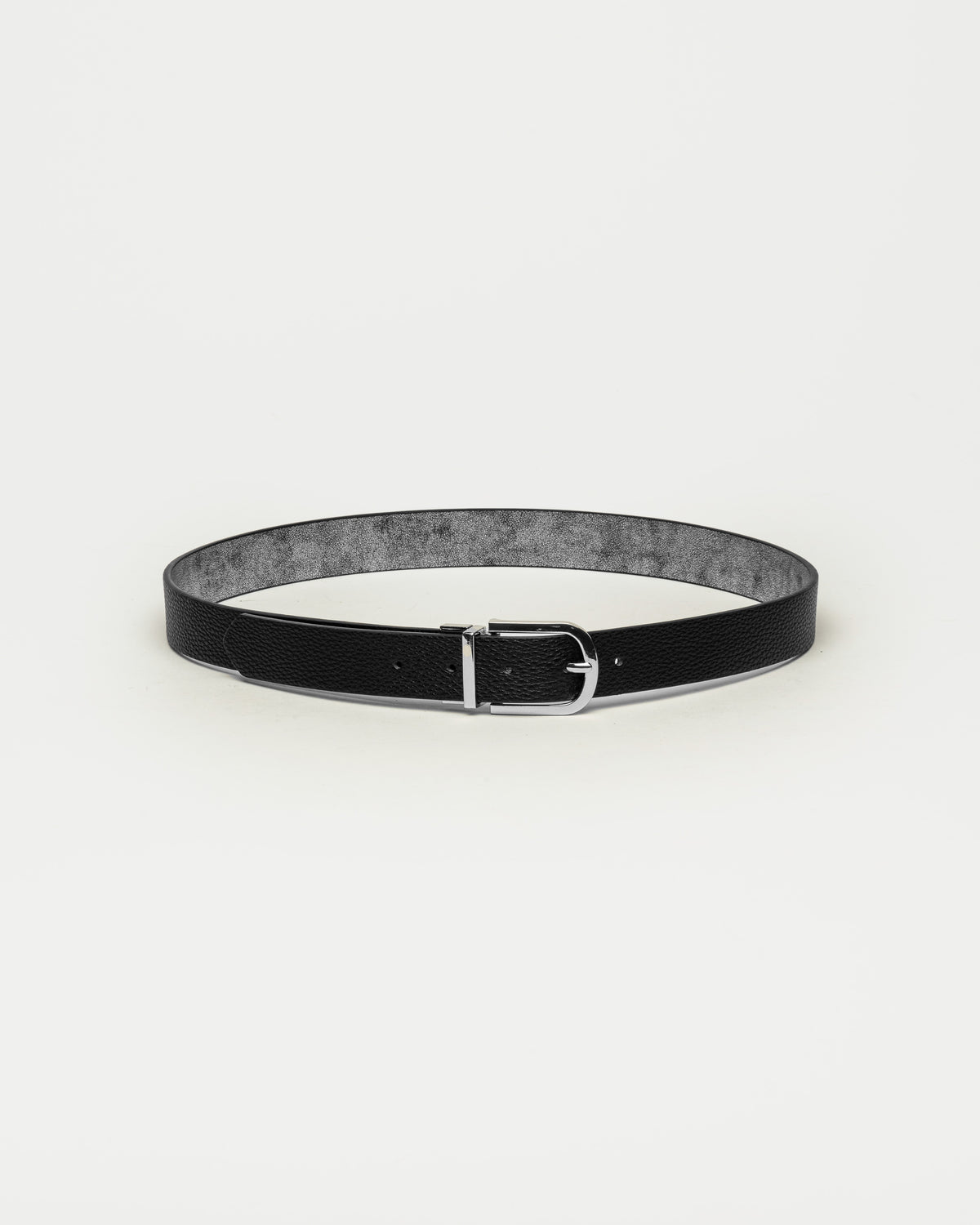 Cinturón reversible Geminis en efecto cuero
