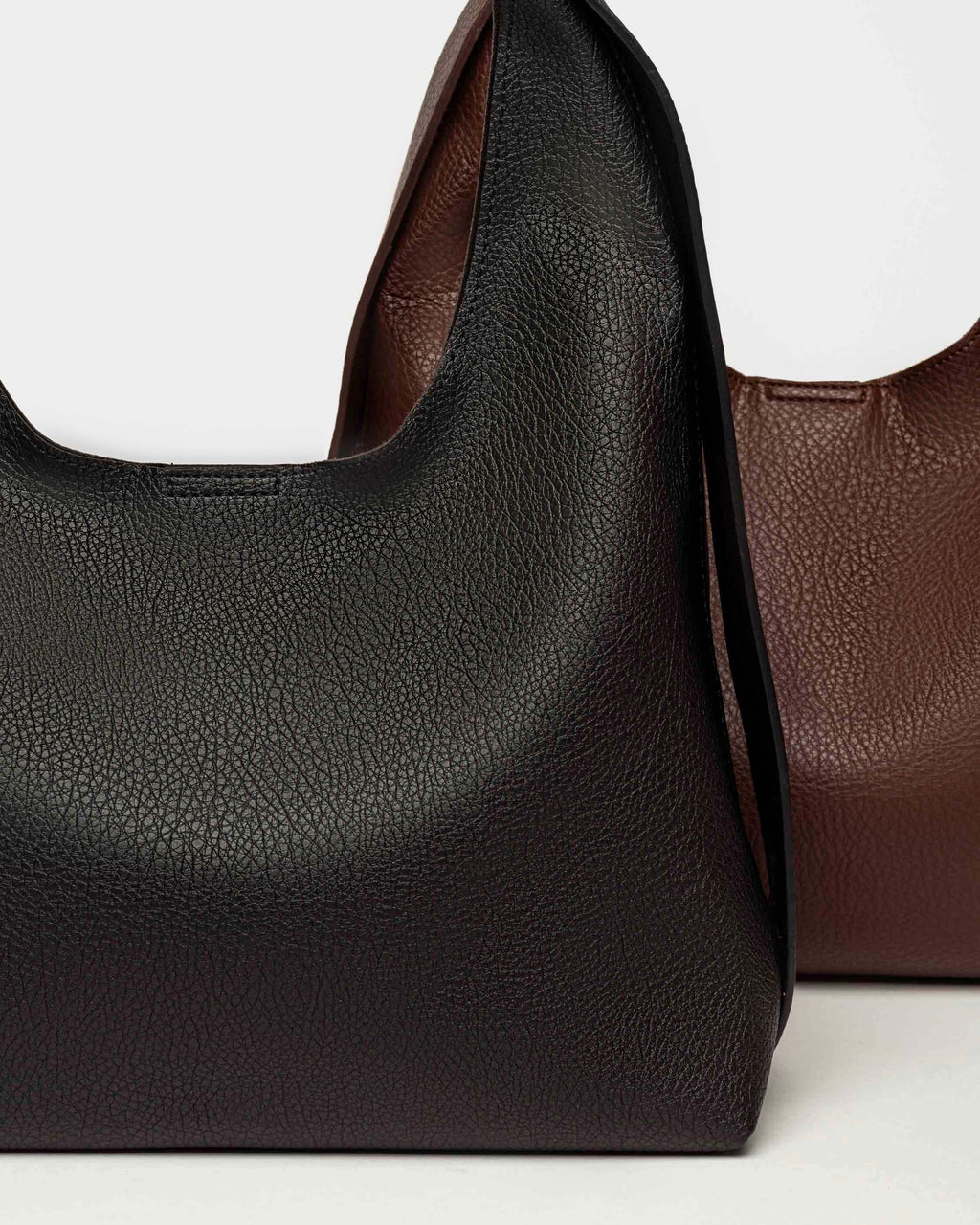 Bolso Heather en efecto cuero graneado