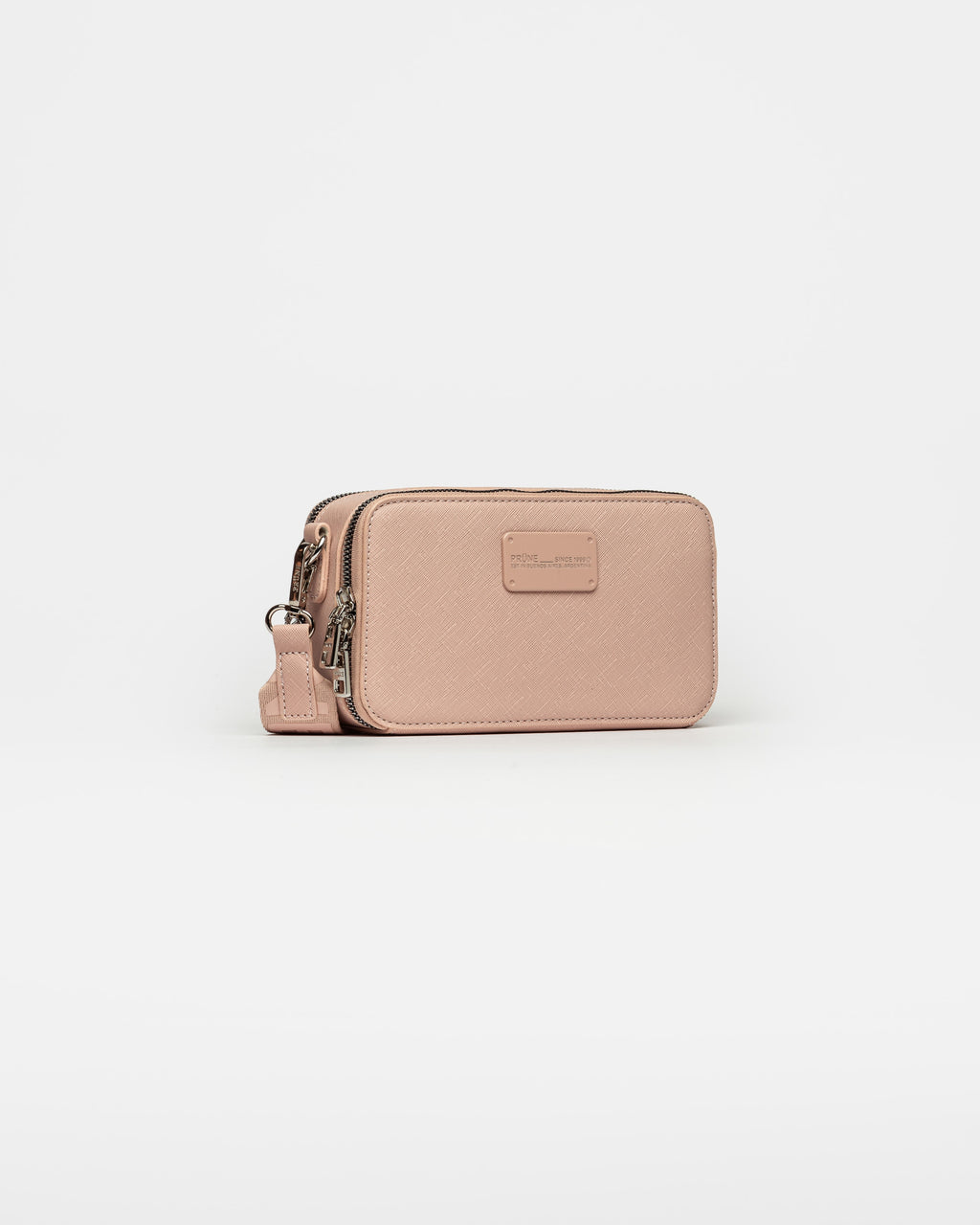 Bandolera New Penny en efecto cuero saffiano