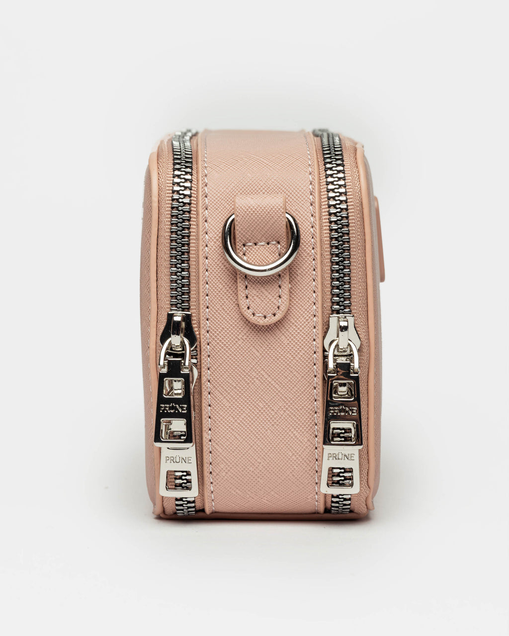 Bandolera New Penny en efecto cuero saffiano