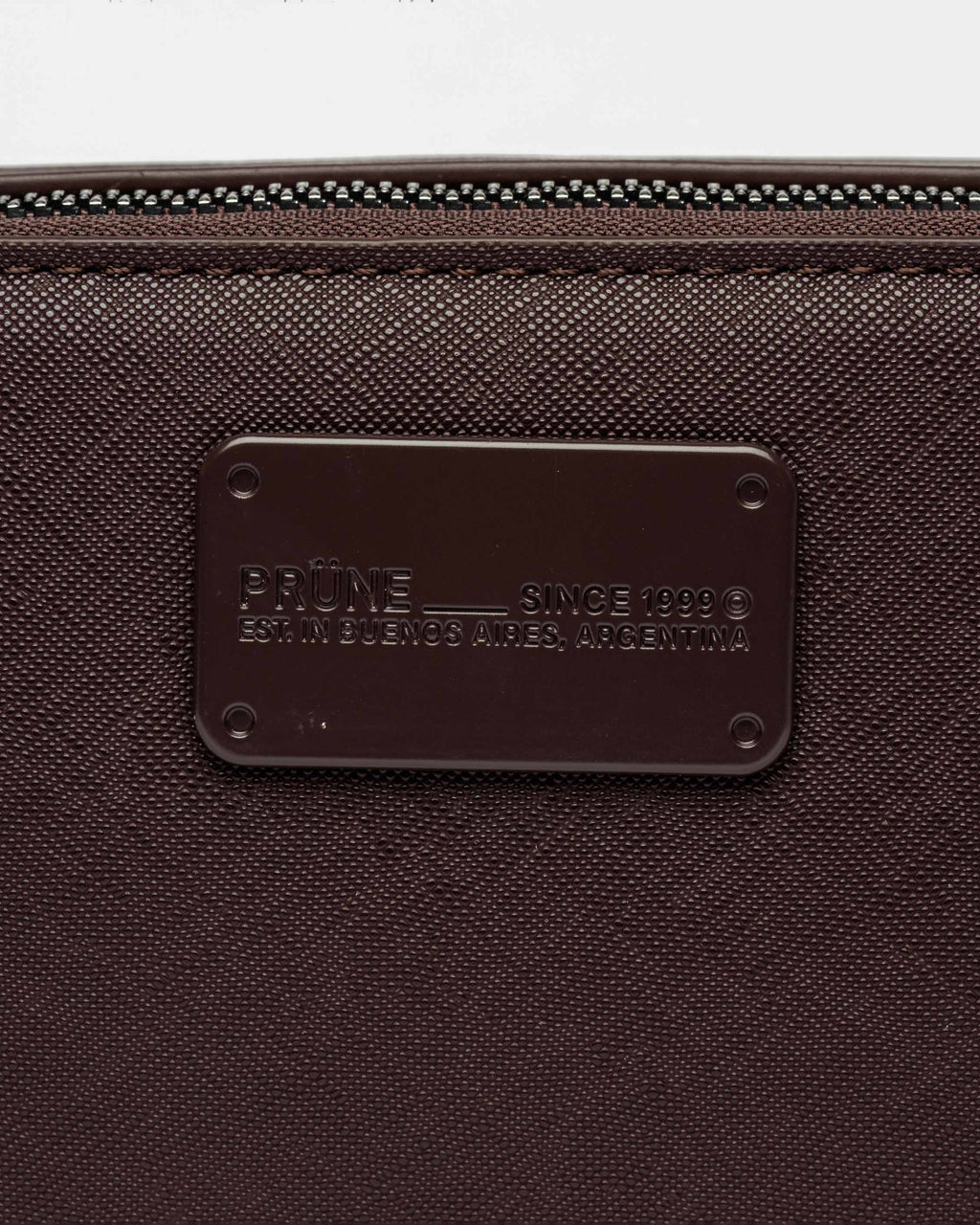 Bandolera New Penny en efecto cuero saffiano