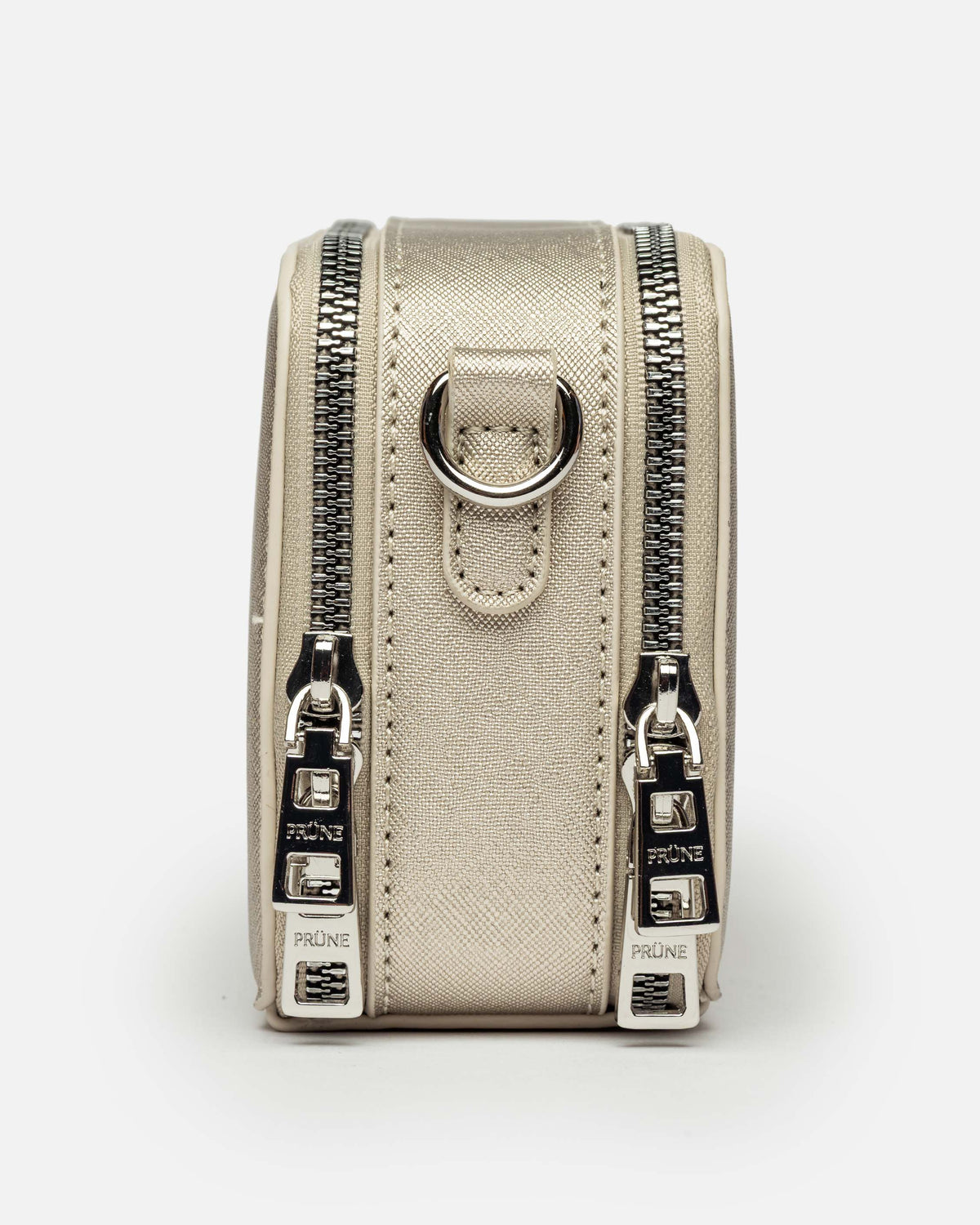 Bandolera New Penny en efecto cuero saffiano