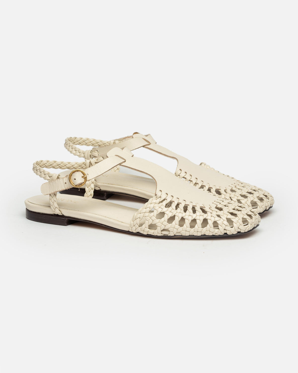Mule Juliette en cuero liso