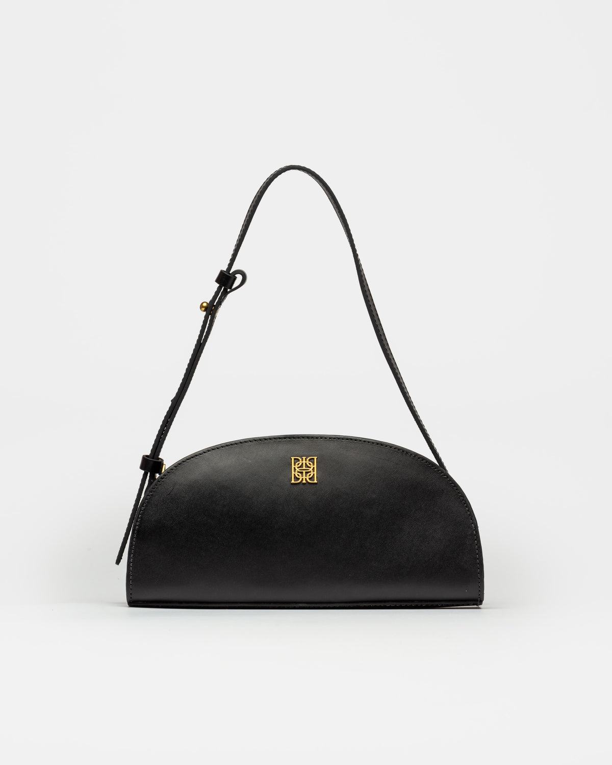 Cartera al hombro Lunette en cuero vaquita