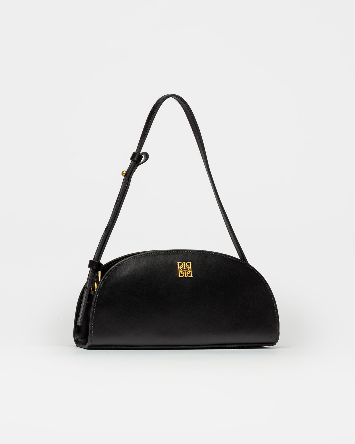 Cartera al hombro Lunette en cuero vaquita