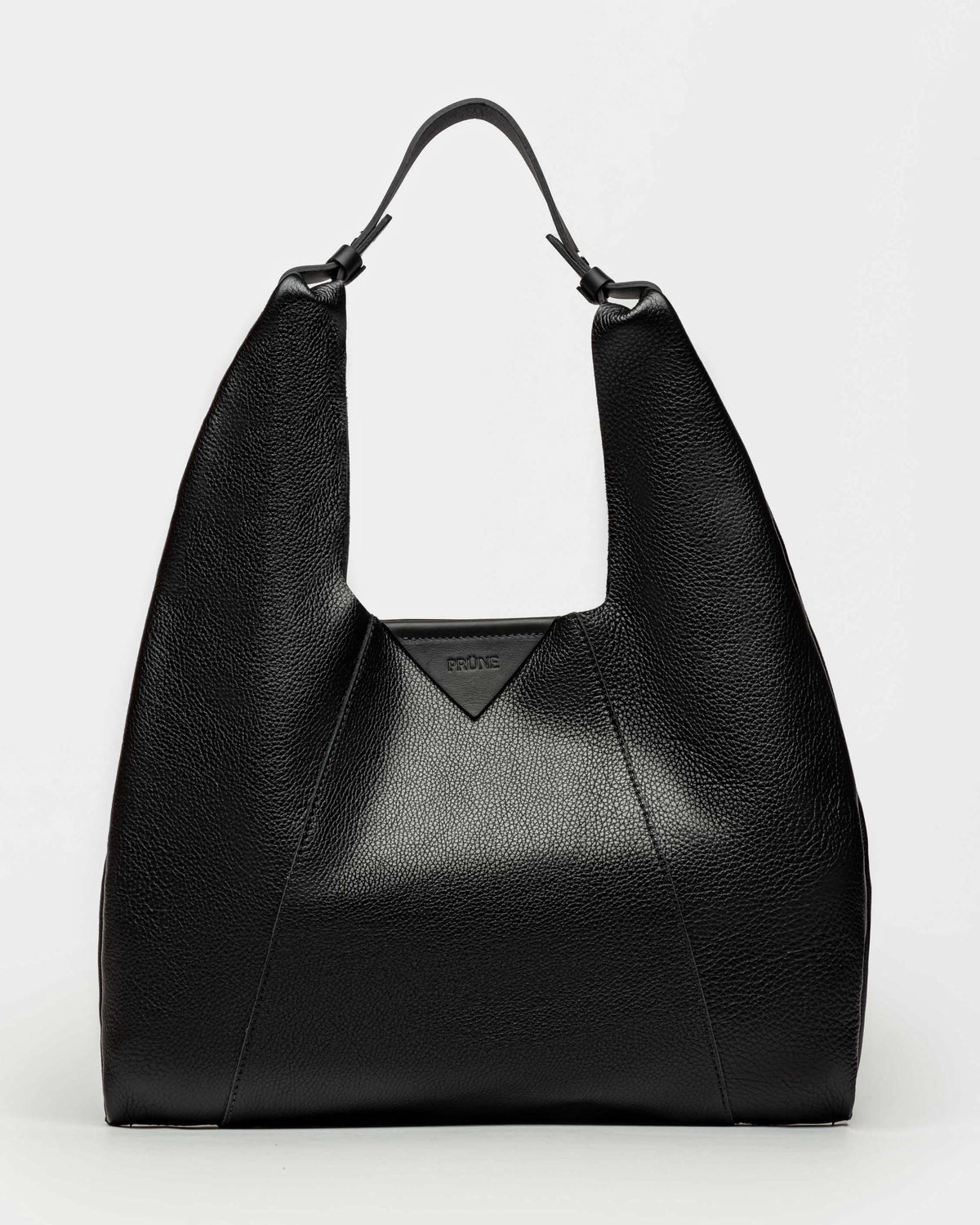 Cartera al hombro The Shopping en cuero graneado