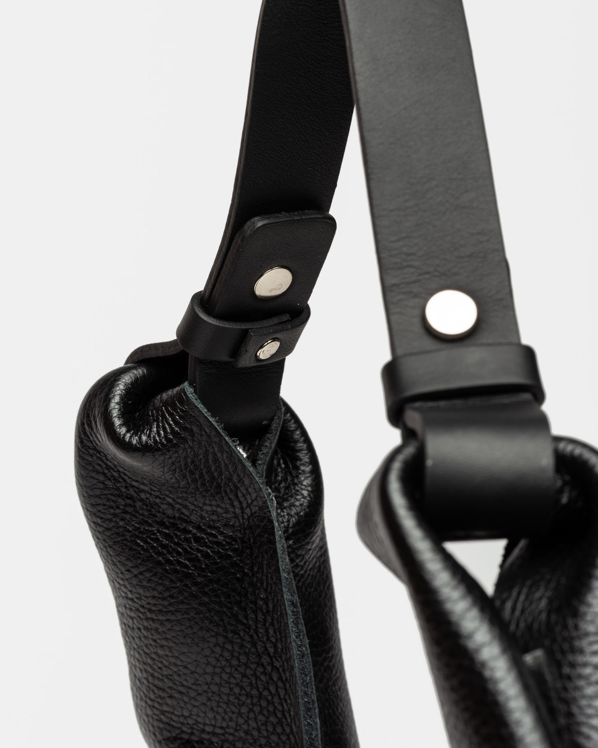 Cartera al hombro The Shopping en cuero graneado