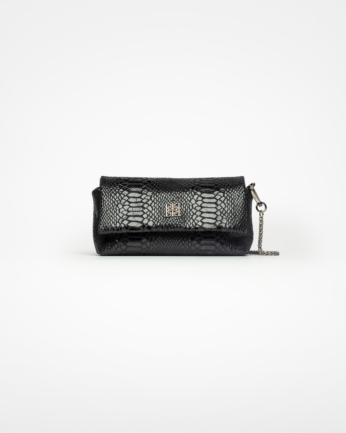 Mini bag Porto en cuero gamuza anaconda
