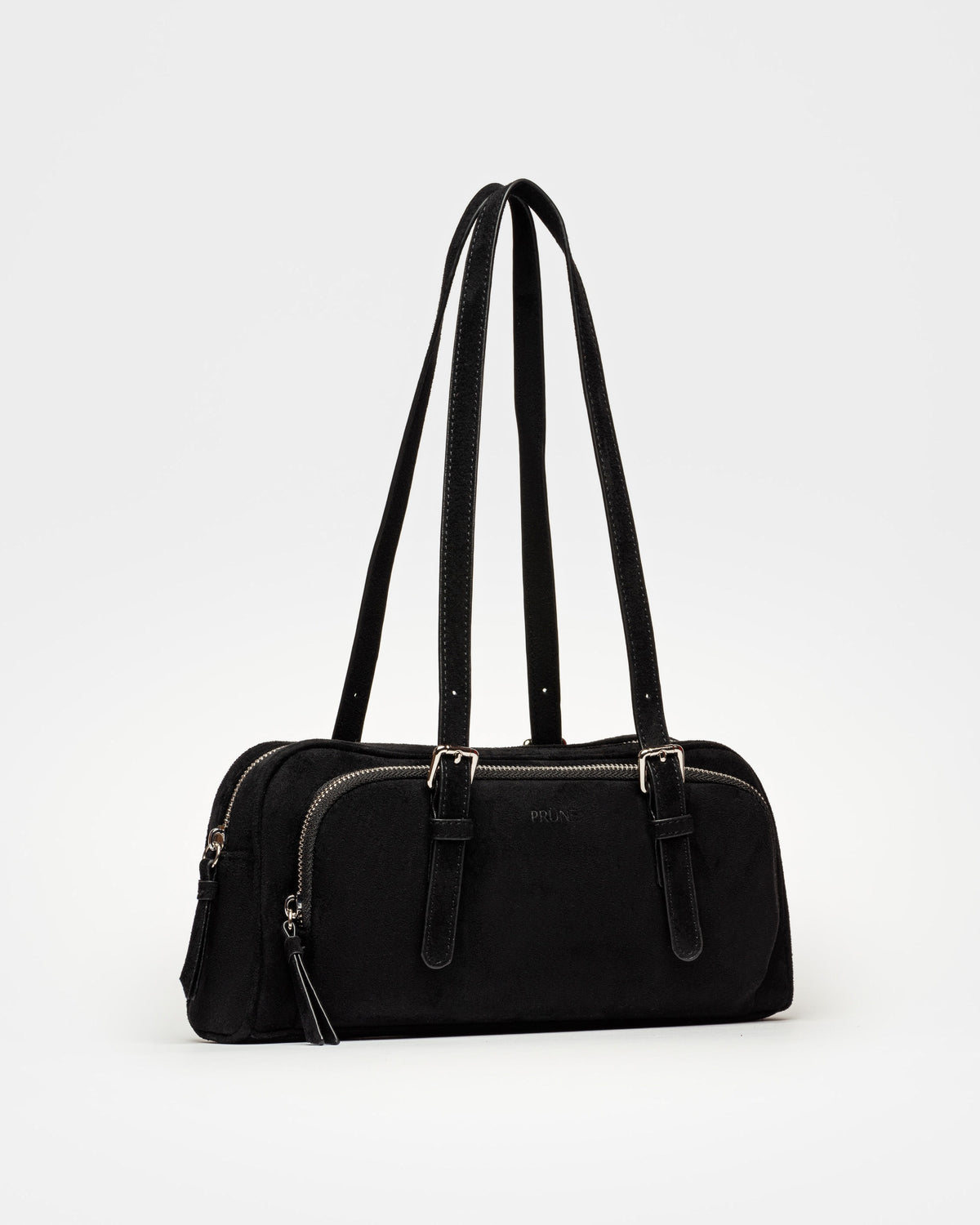 Cartera al hombro Lagoon en efecto gamuza