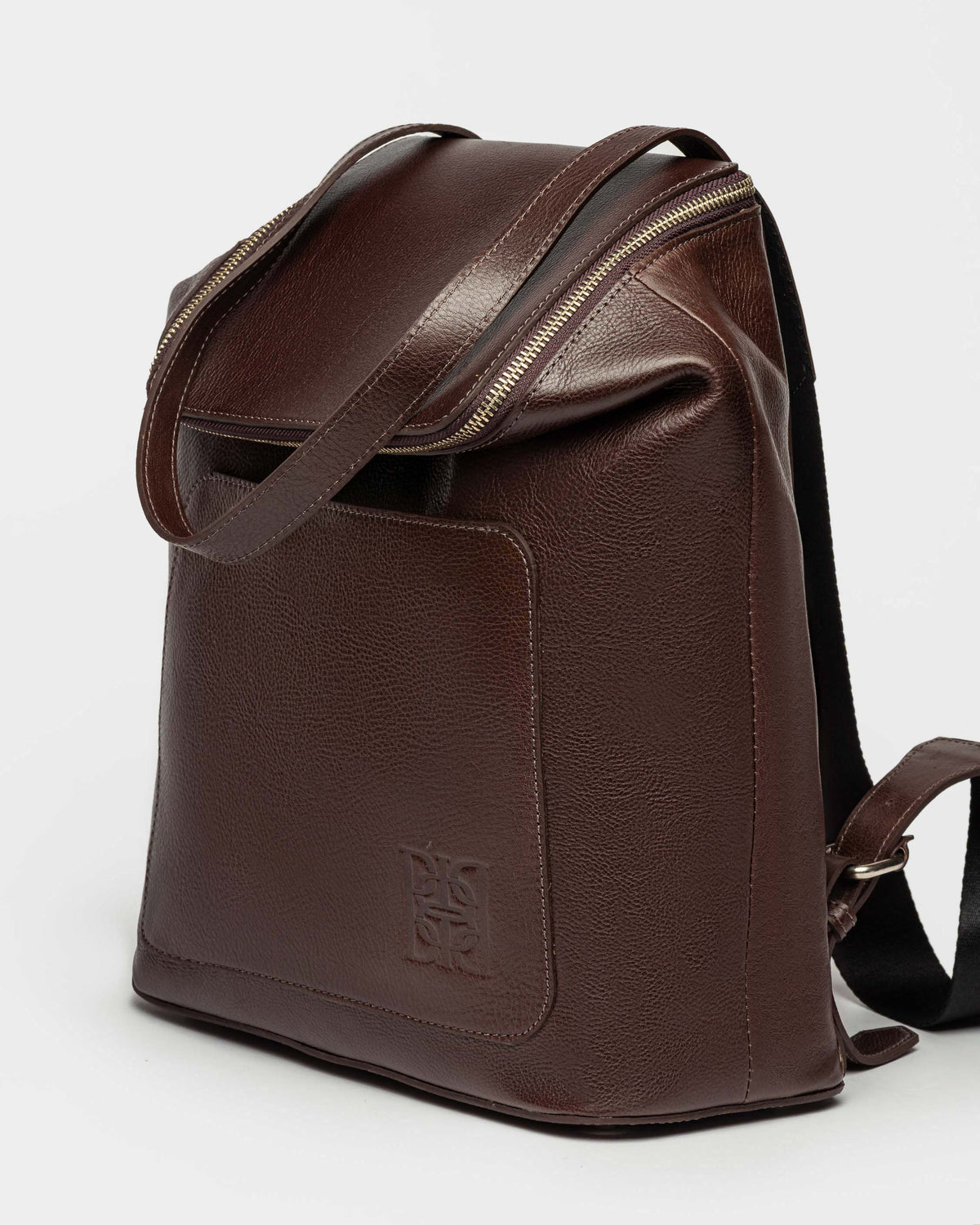 Mochila Mashenka en cuero liso