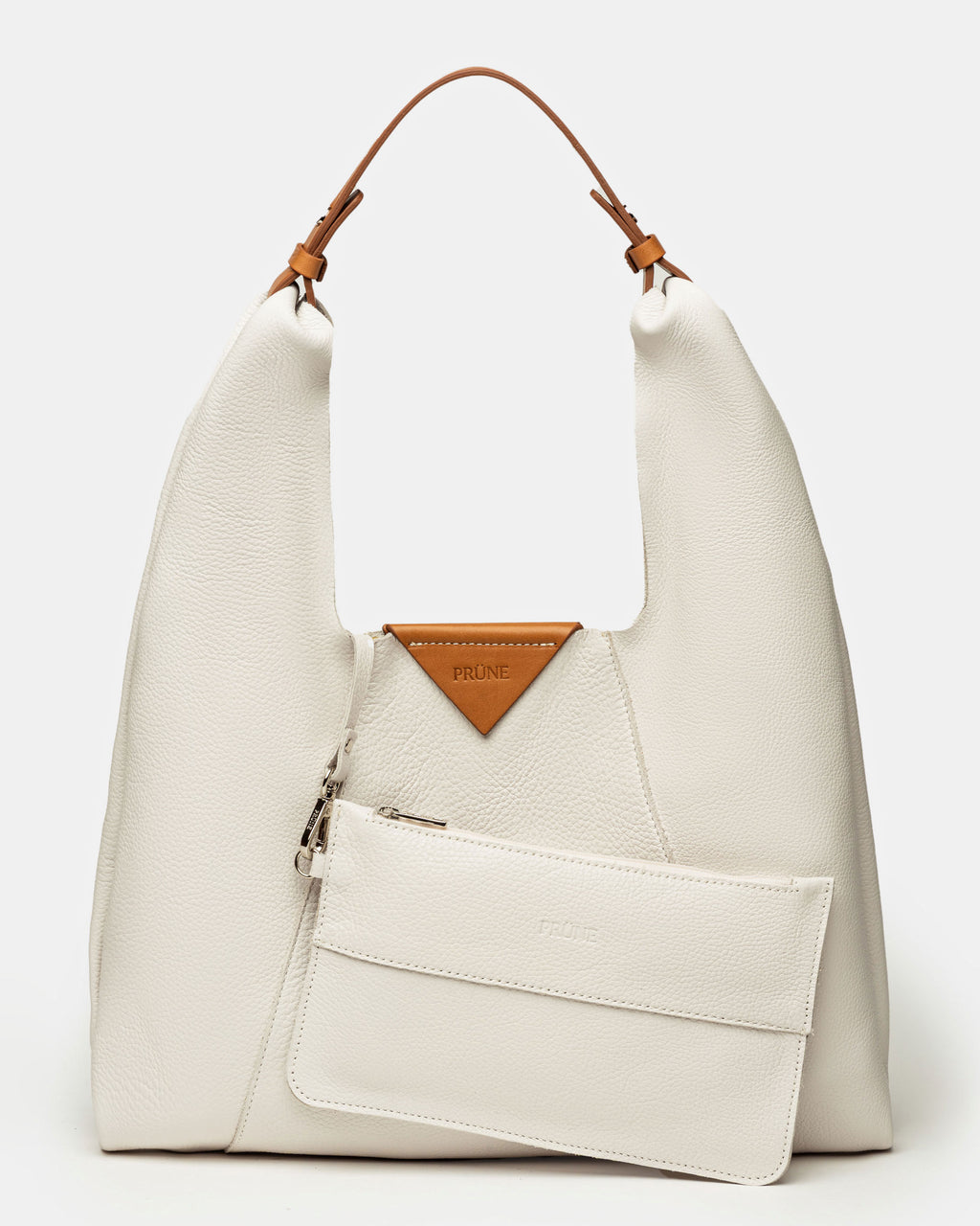 Cartera al hombro The Shopping en cuero graneado