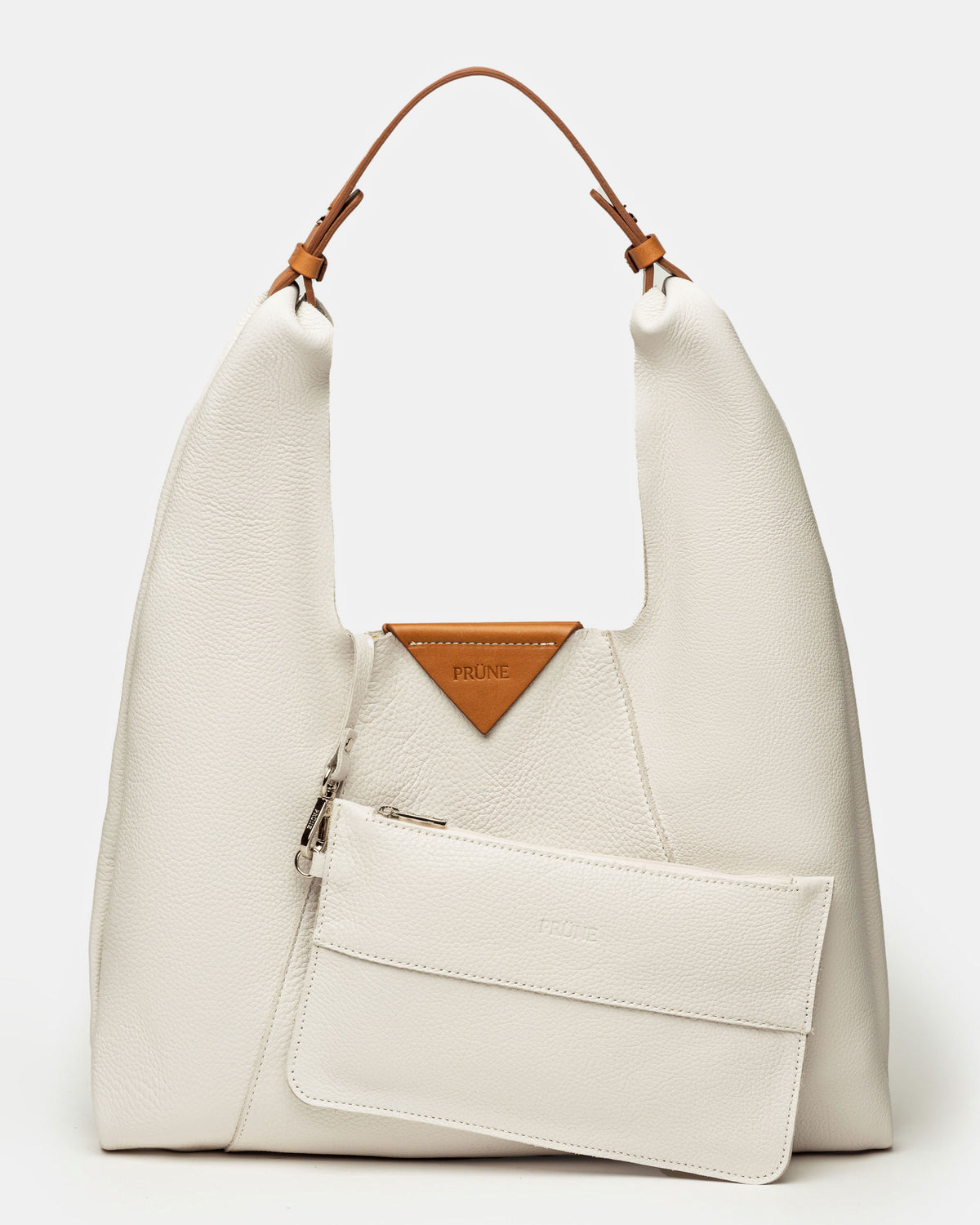 Cartera al hombro The Shopping en cuero graneado