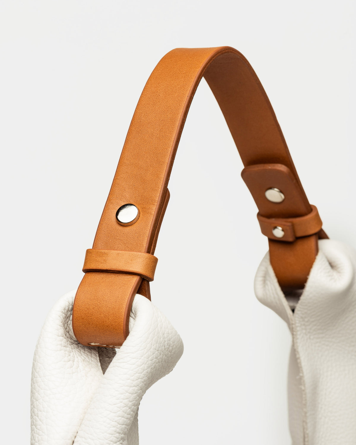 Cartera al hombro The Shopping en cuero graneado