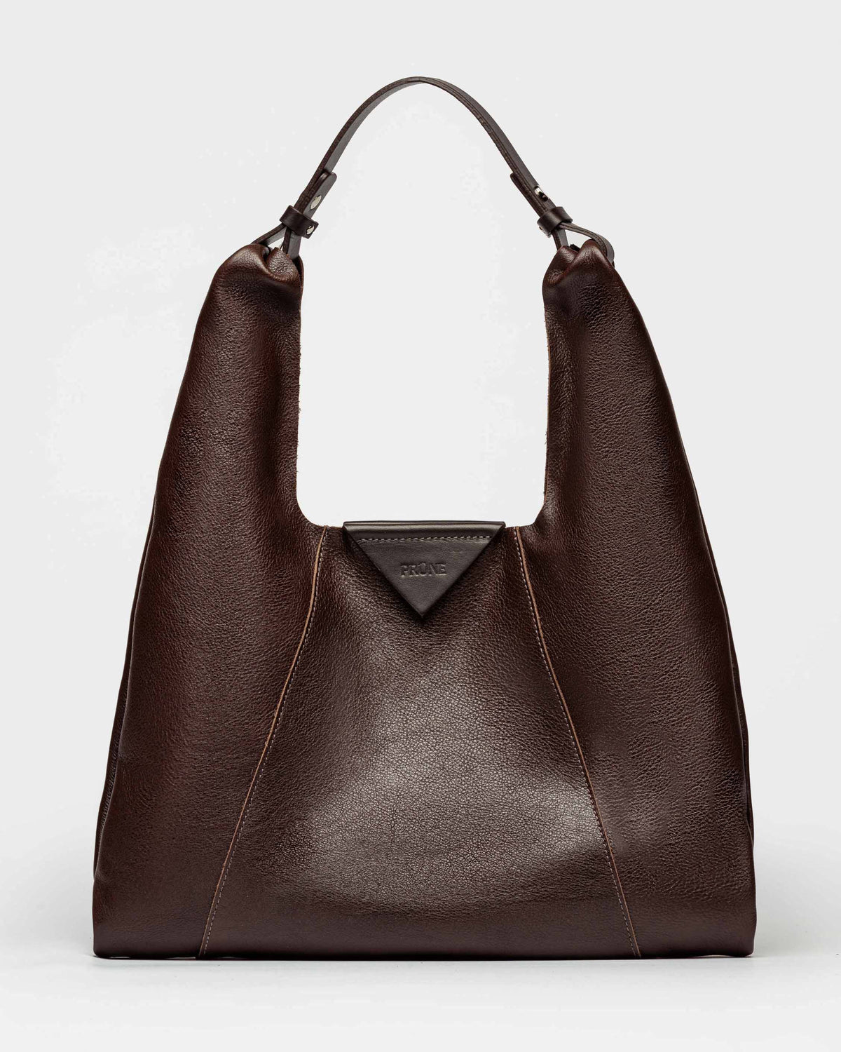 Cartera al hombro The Shopping en cuero graneado