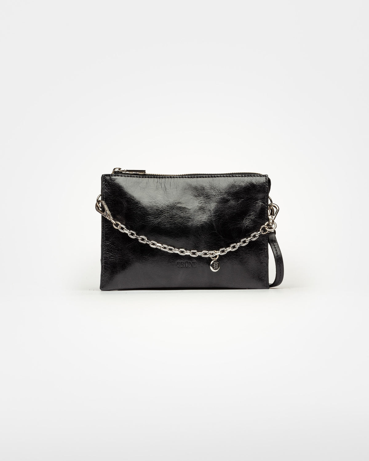 Mini bag Kaia en cuero arrugado
