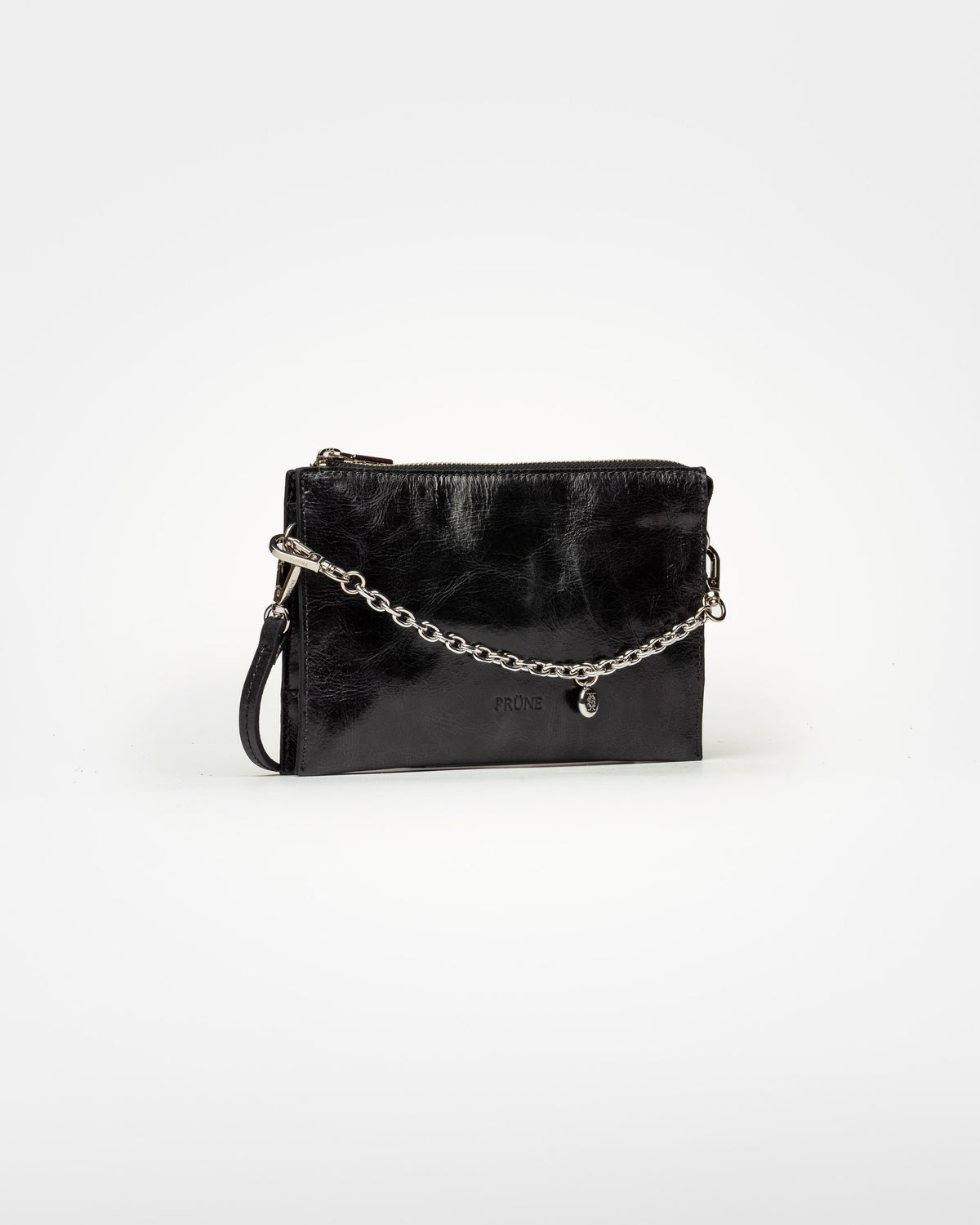 Mini bag Kaia en cuero arrugado