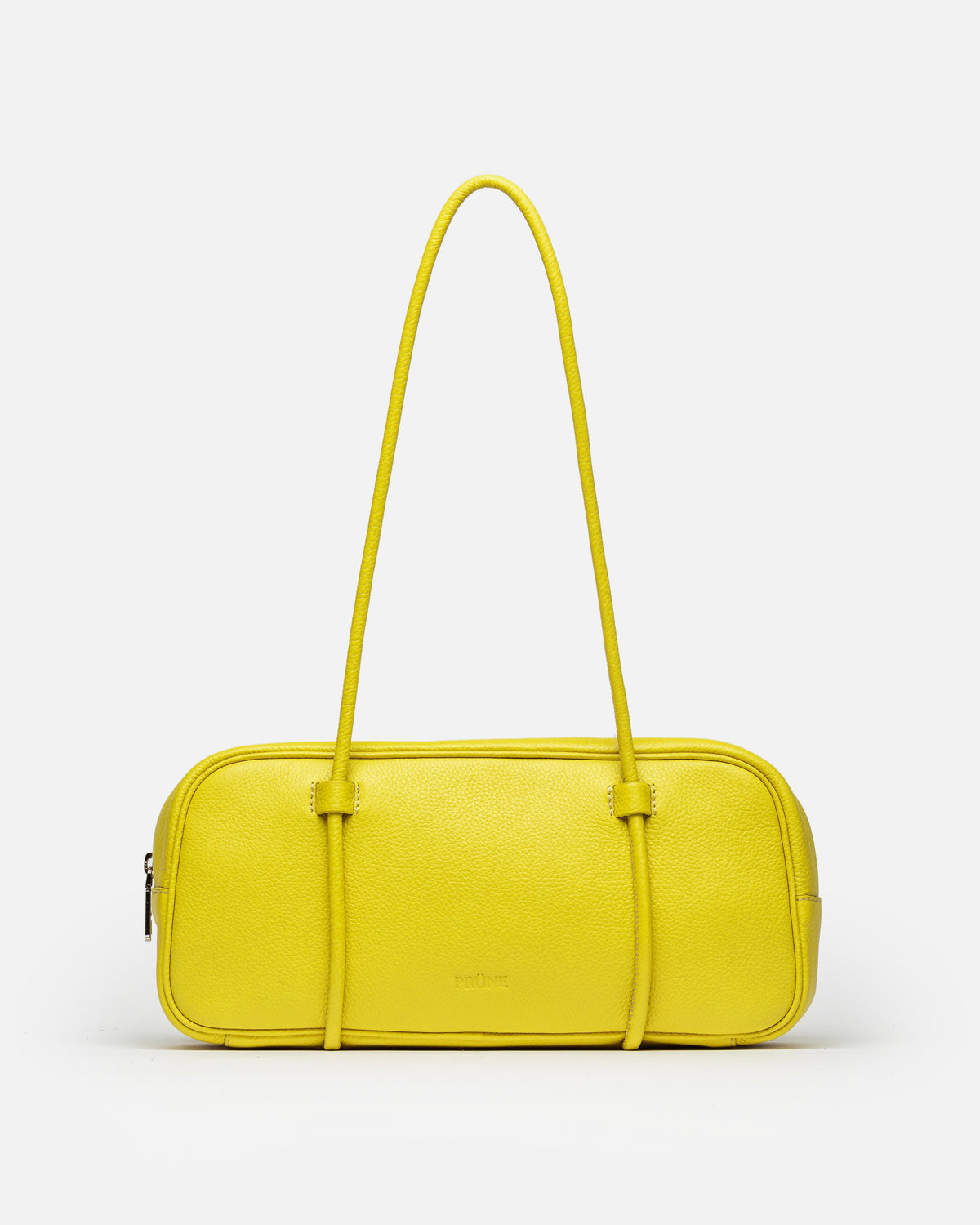 Cartera al hombro Horizon en cuero graneado