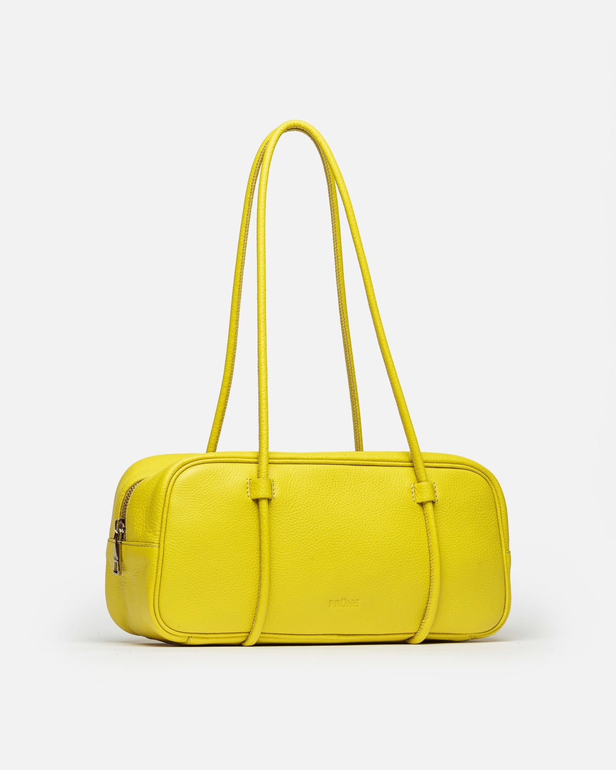 Cartera al hombro Horizon en cuero graneado