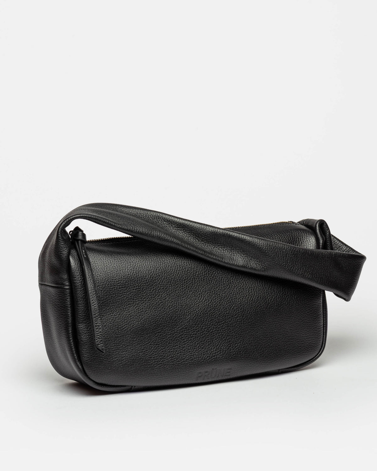 Cartera al hombro Nicky en cuero graneado