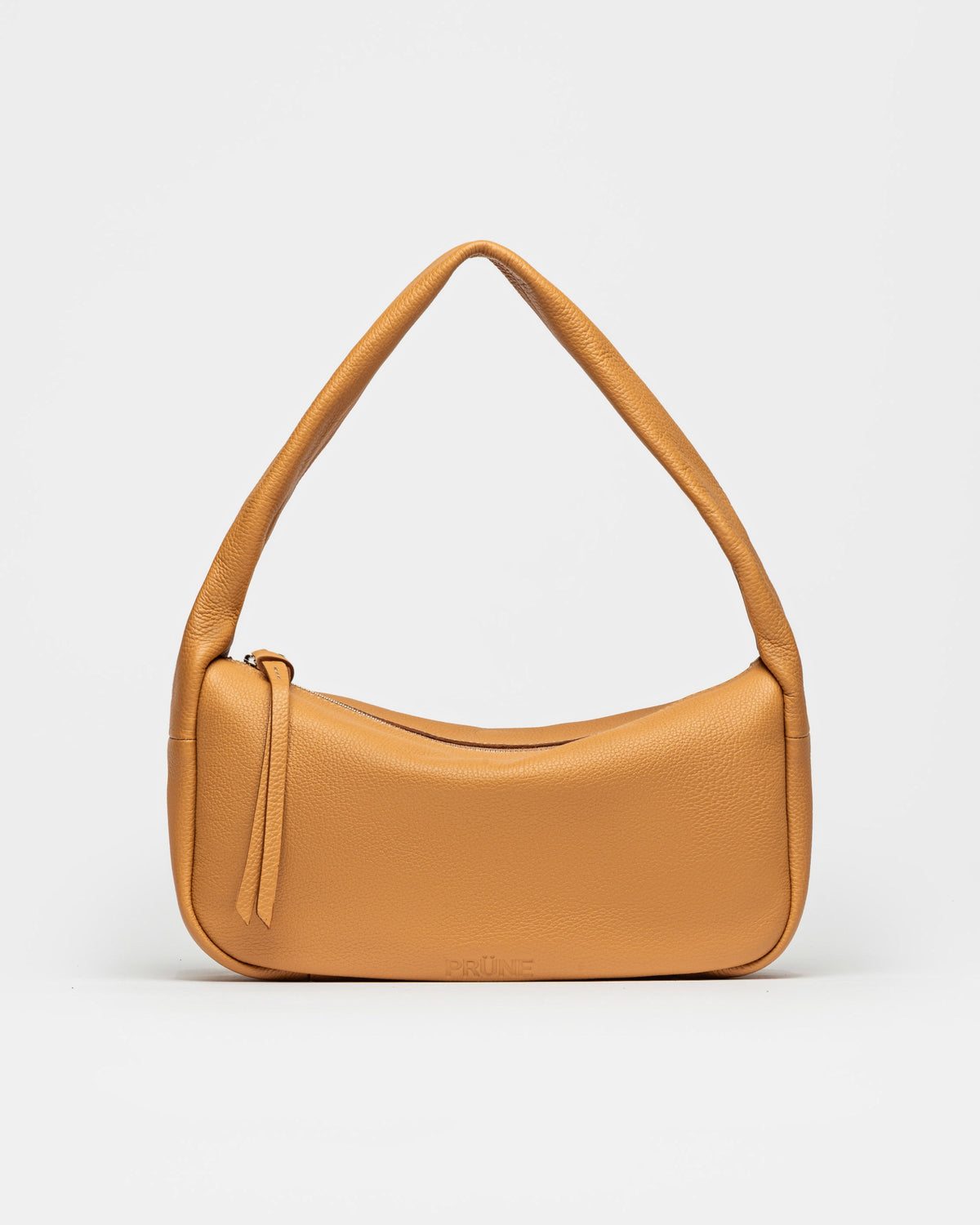 Cartera al hombro Nicky en cuero graneado