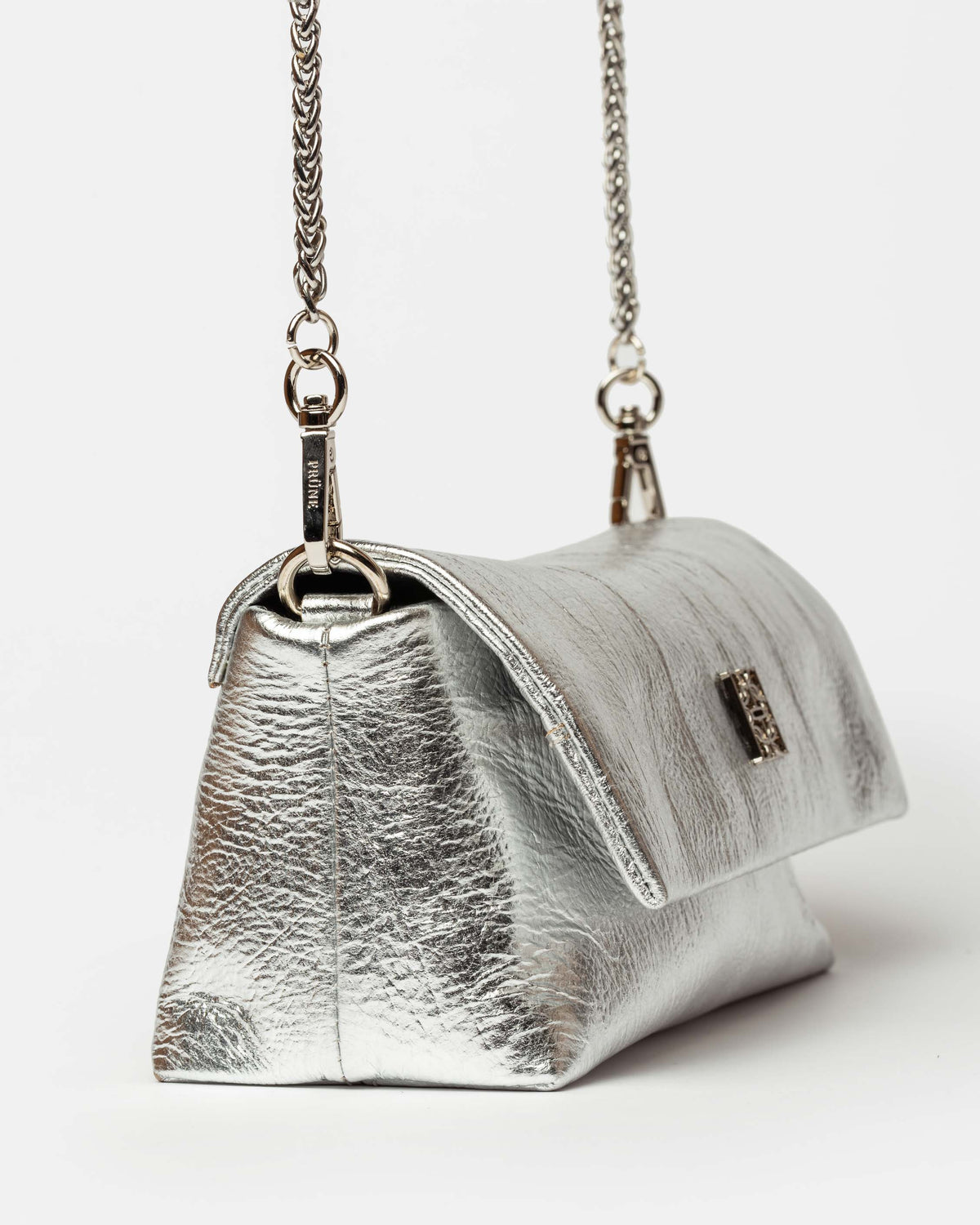 Mini bag Porto en cuero arrugado