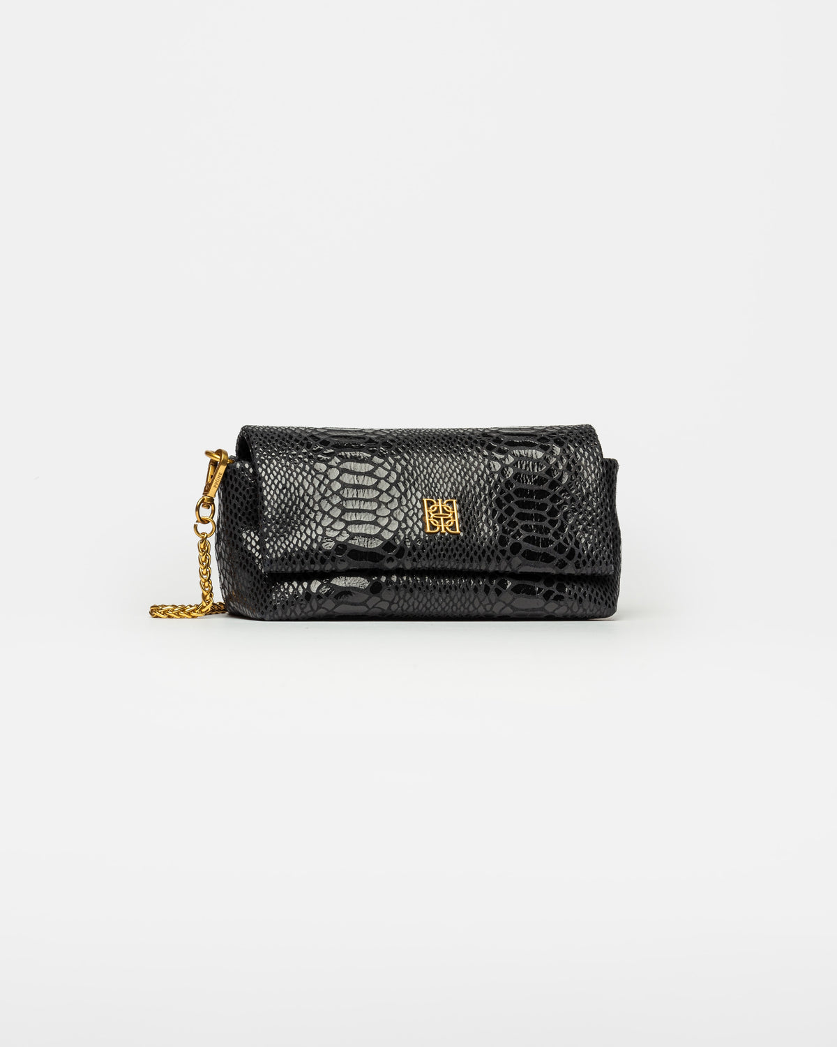 Mini bag Porto en cuero gamuza anaconda