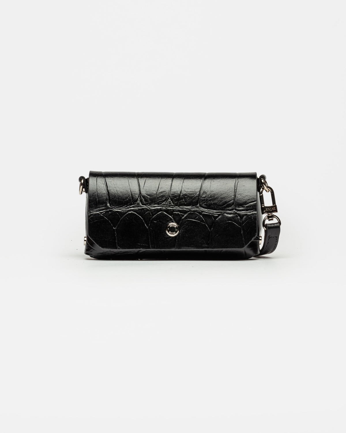 Mini bag Menorca en cuero big croco