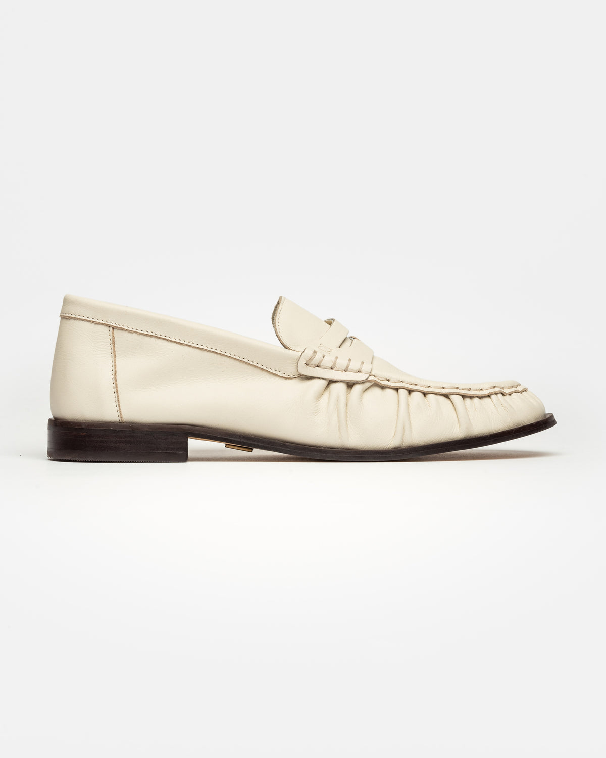 Mocasín Hans en cuero liso