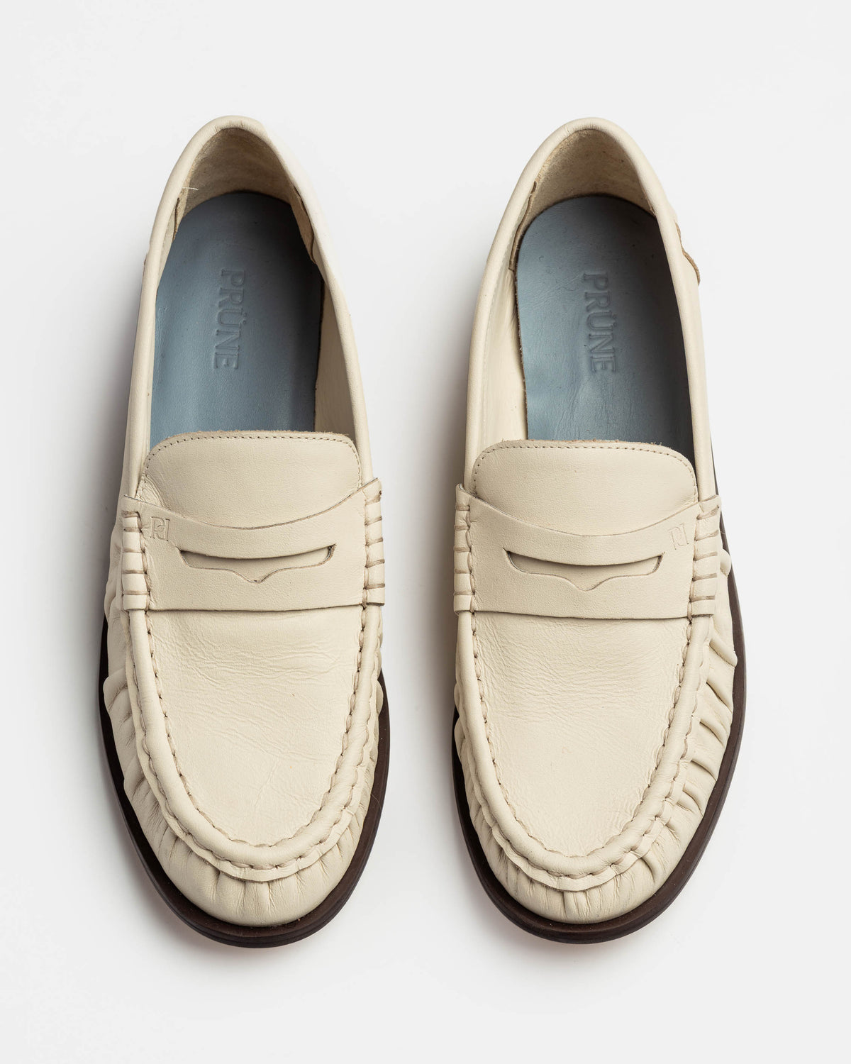 Mocasín Hans en cuero liso