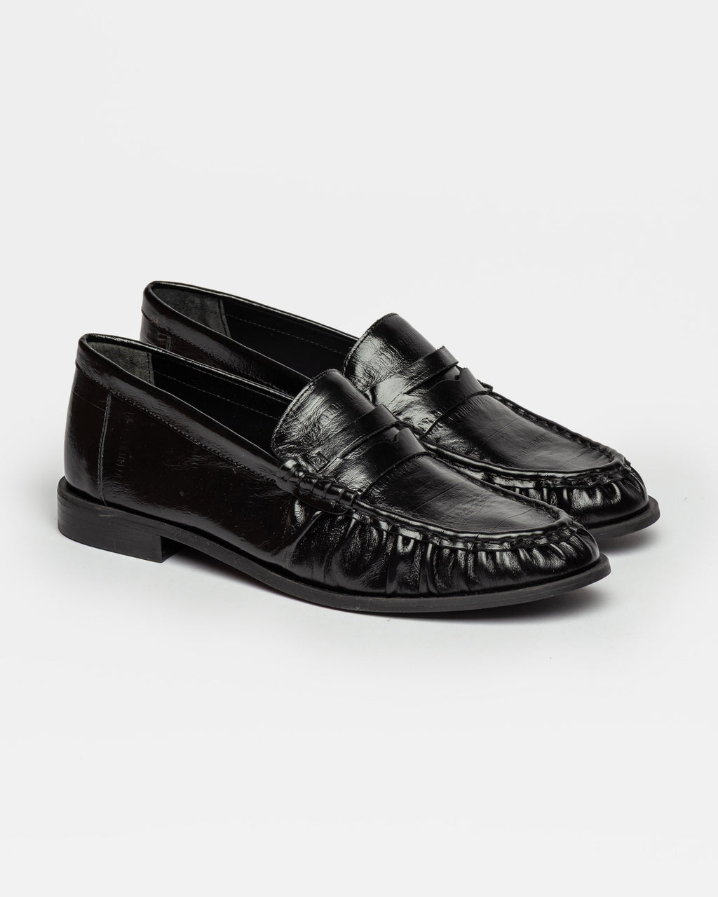 Mocasín Hans en cuero anguila
