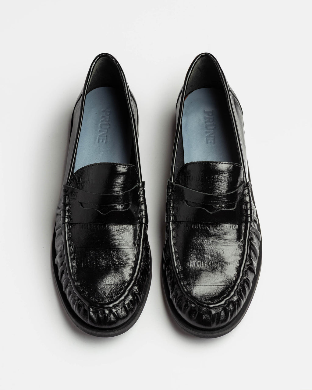 Mocasín Hans en cuero anguila