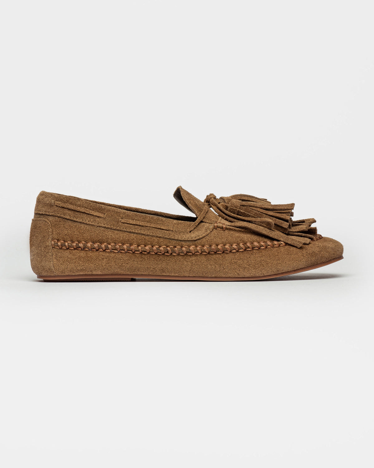 Mocasín Hazel en cuero gamuza