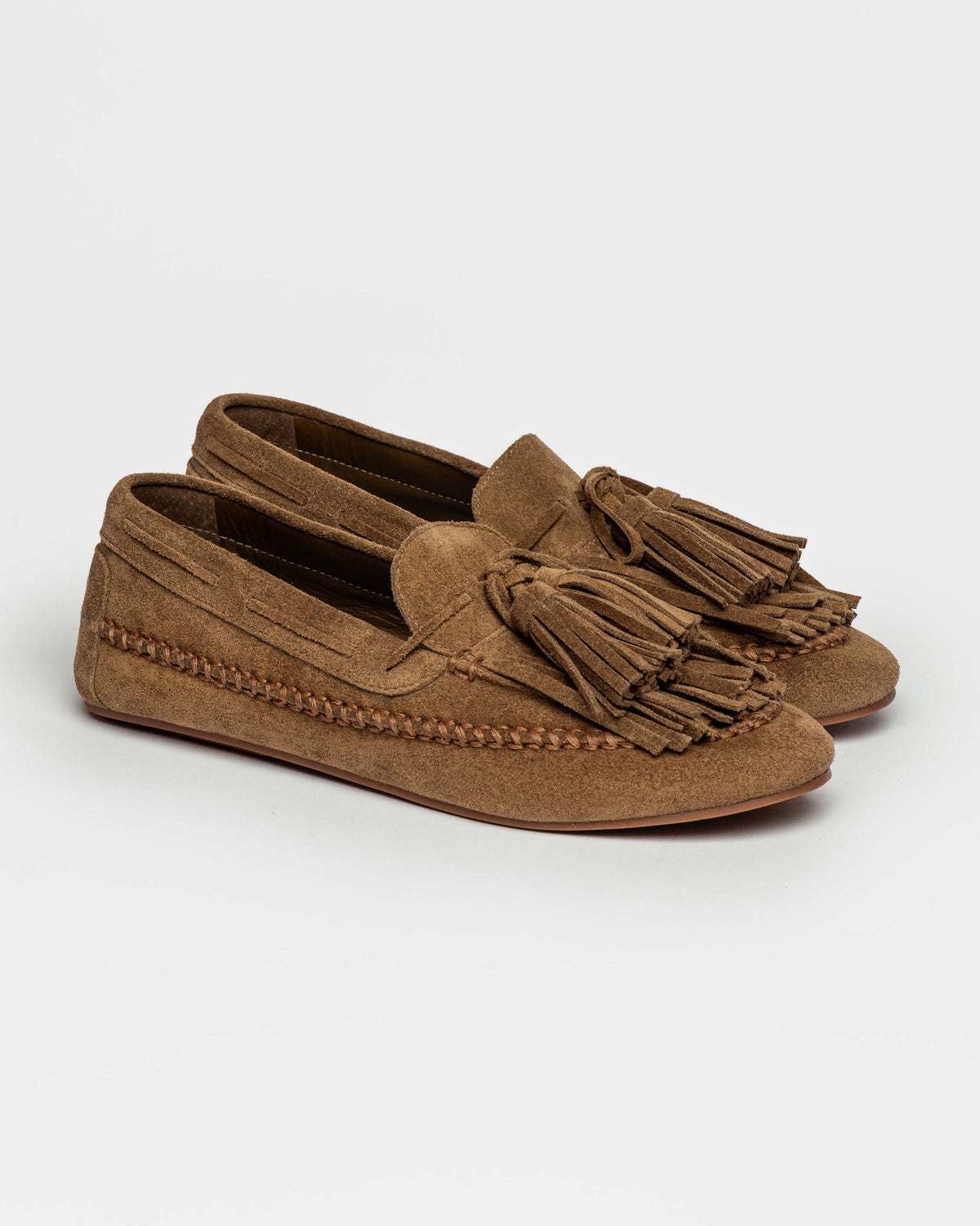 Mocasín Hazel en cuero gamuza