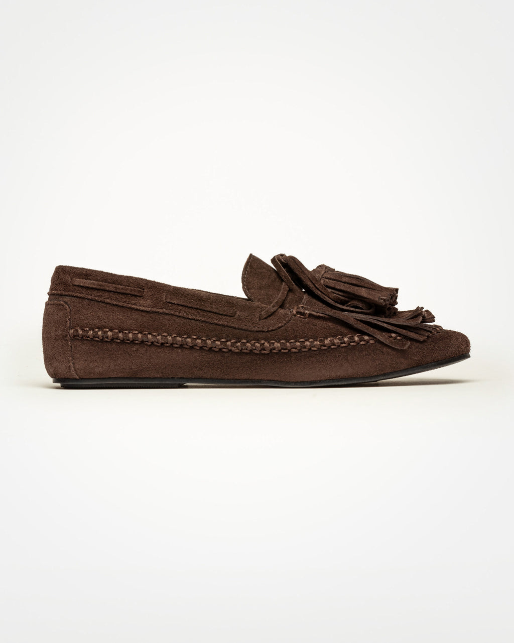 Mocasín Hazel en cuero gamuza